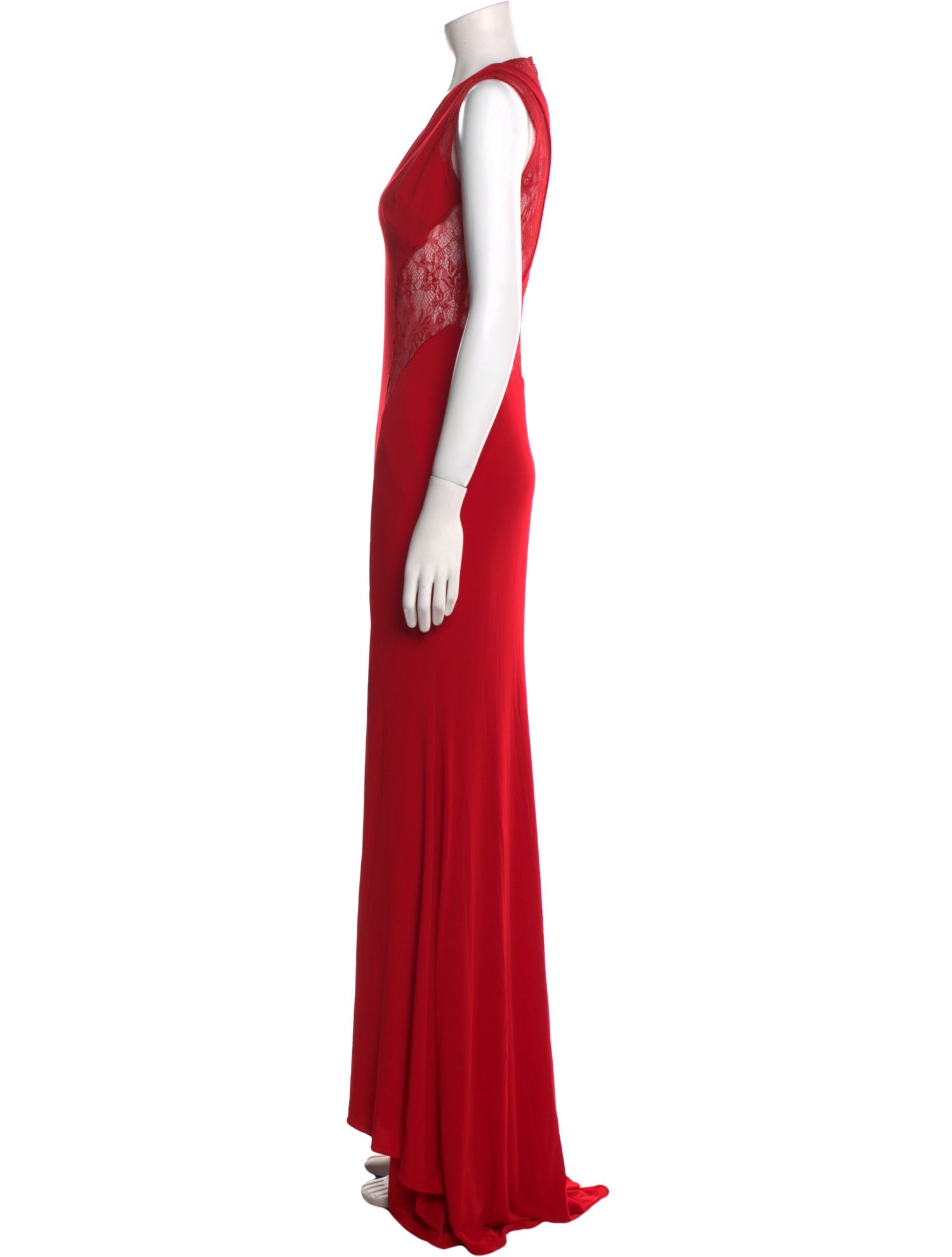 Jovani V-Neck Long Dress