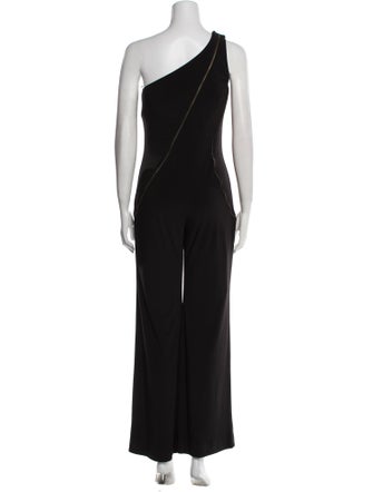 Jovani One-Shoulder Jumpsuit