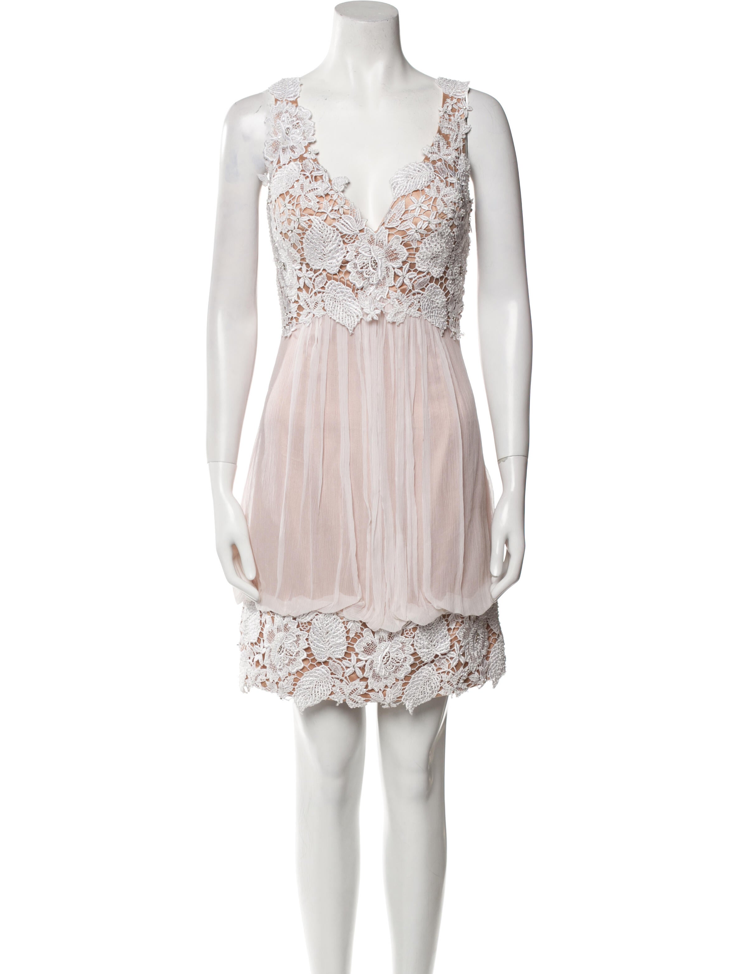 Jovani Silk Mini Dress