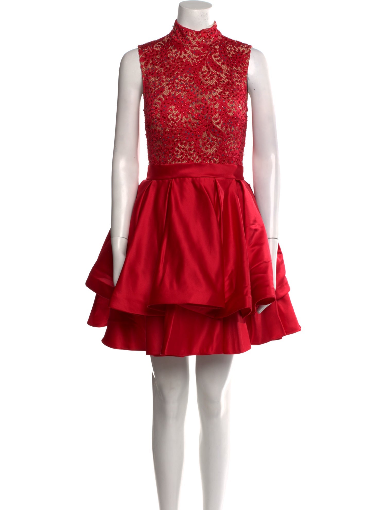 Jovani Nylon Mini Dress