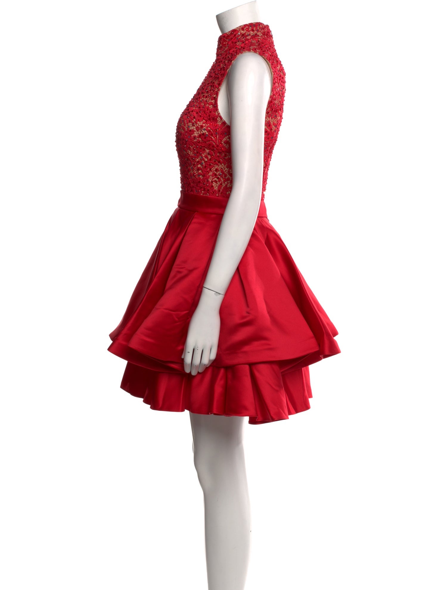 Jovani Nylon Mini Dress