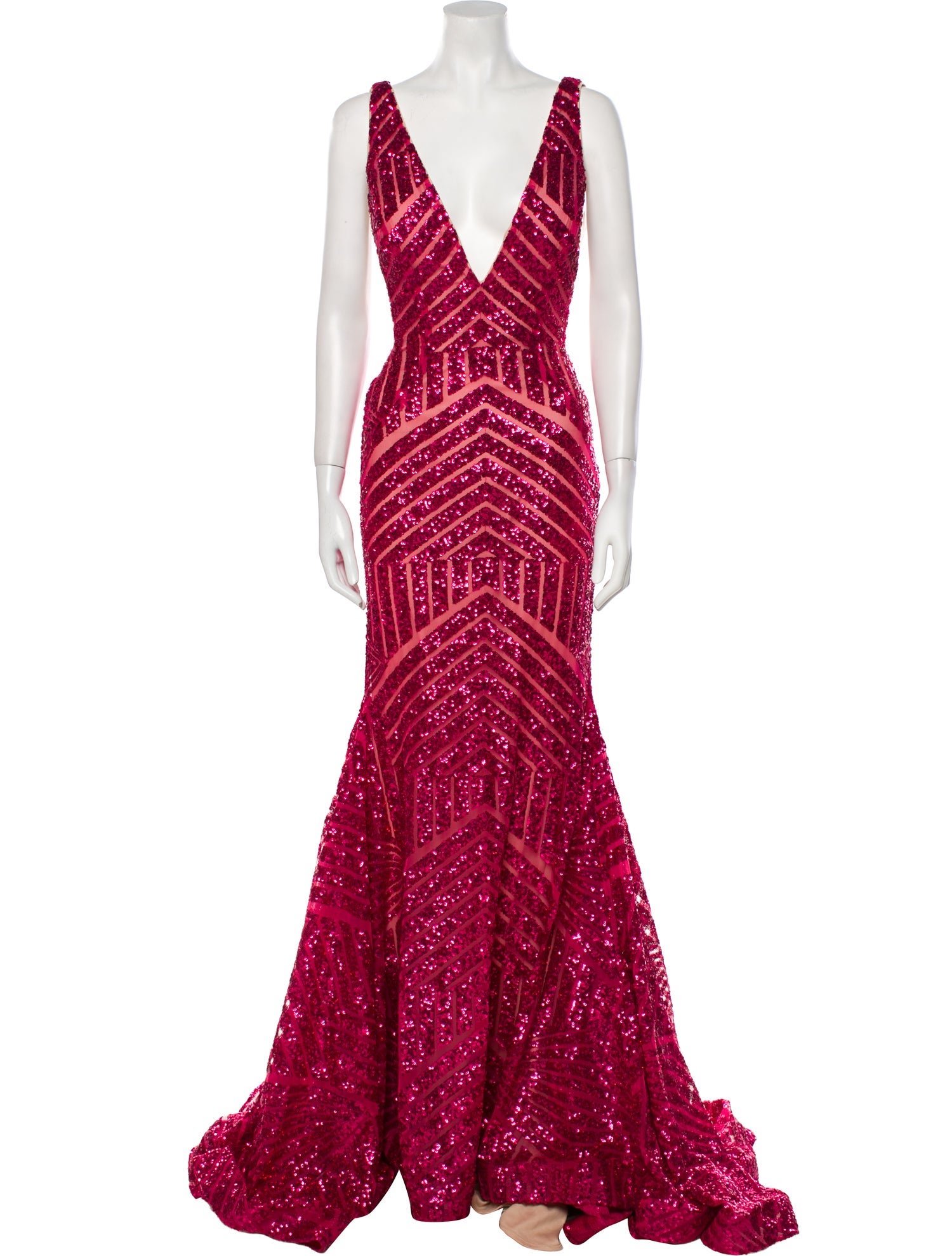 Jovani Printed Long Dress