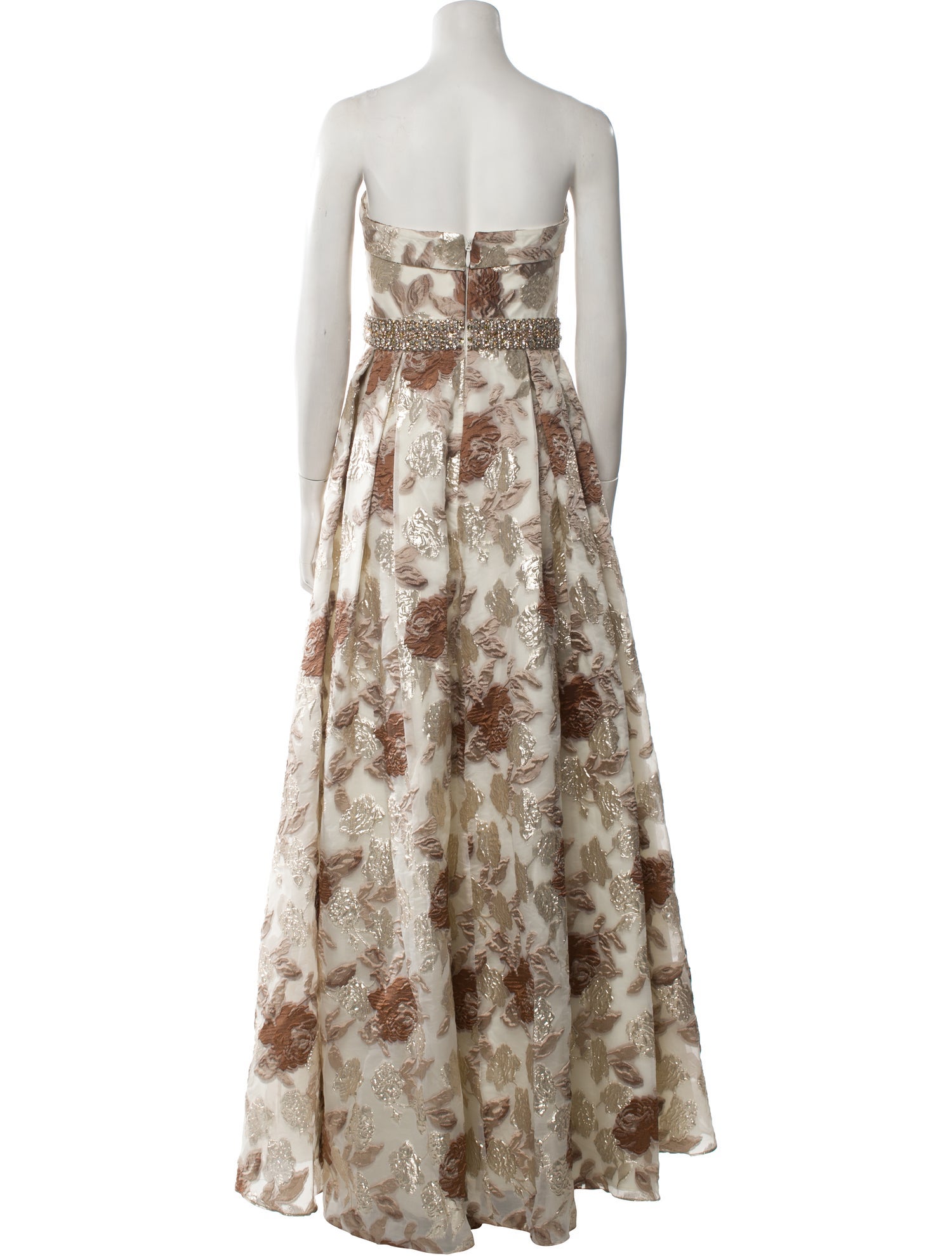 Jovani Floral Print Long Dress