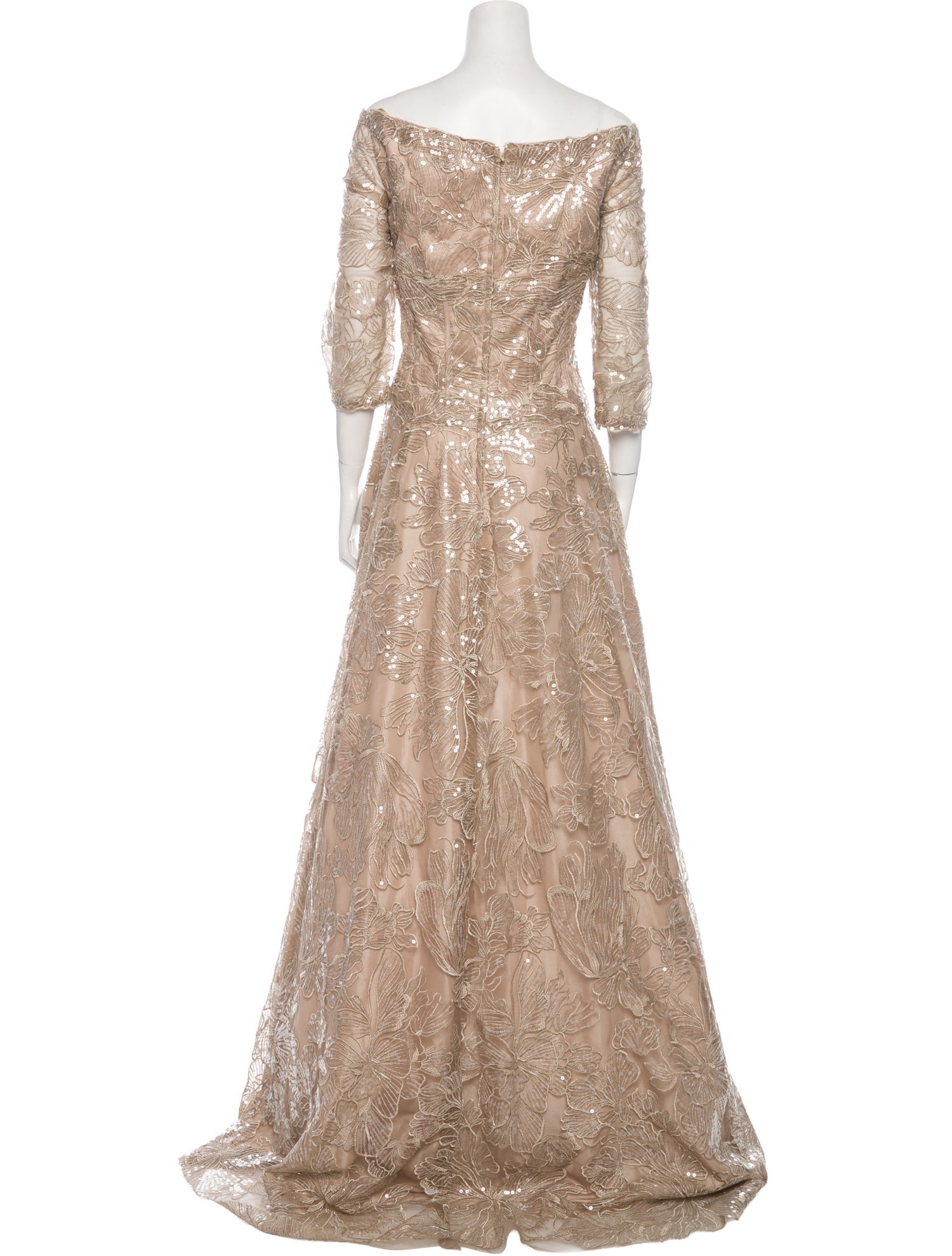 Jovani Off-The-Shoulder Long Dress