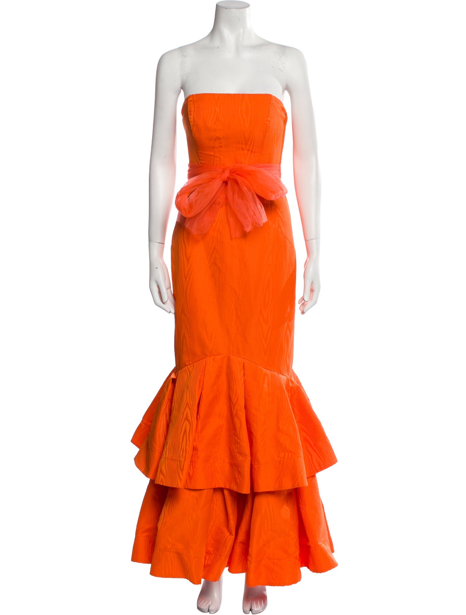 Jovani Linen Long Dress