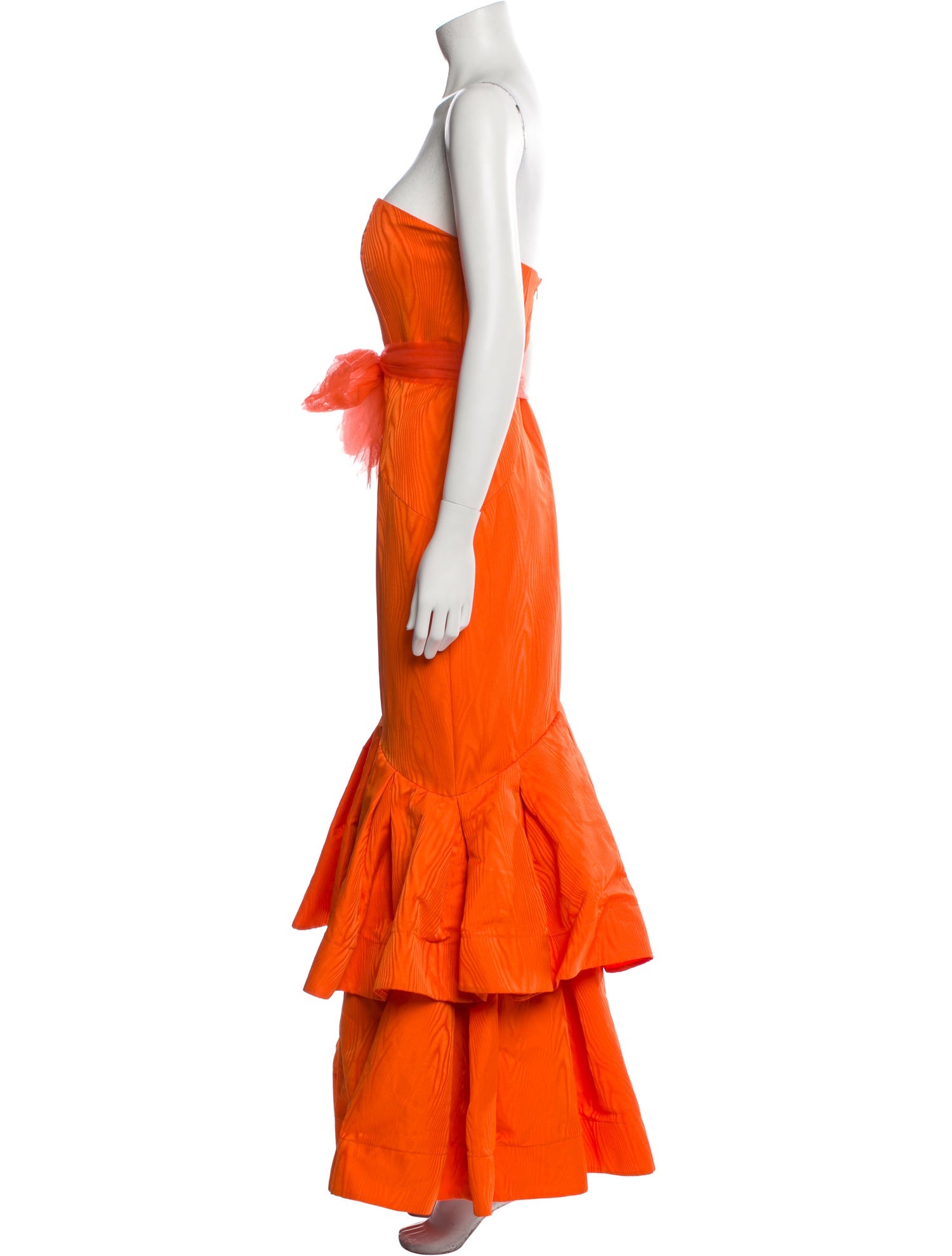 Jovani Linen Long Dress
