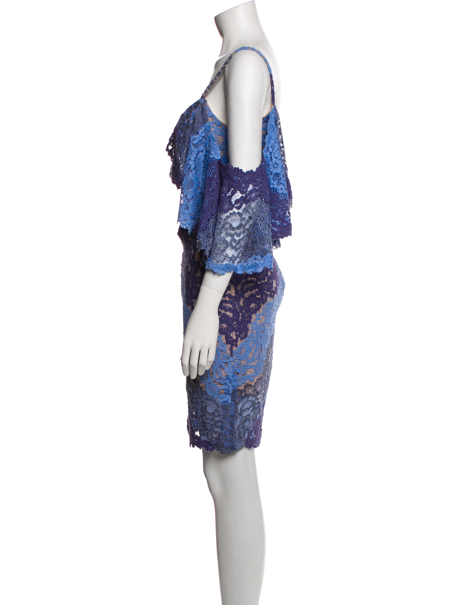 Jovani Lace Pattern Mini Dress w/ Tags
