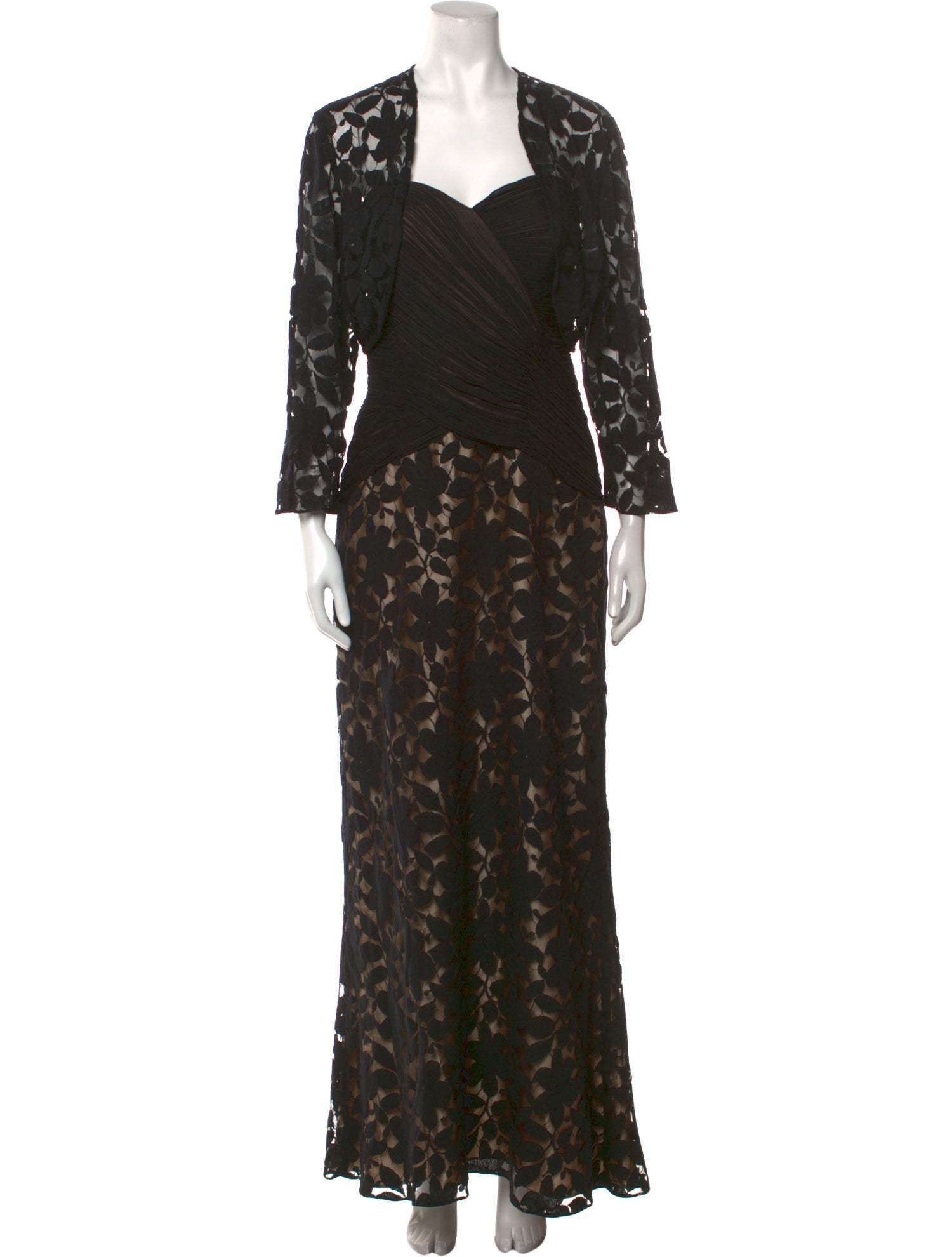 Jovani Silk Long Dress