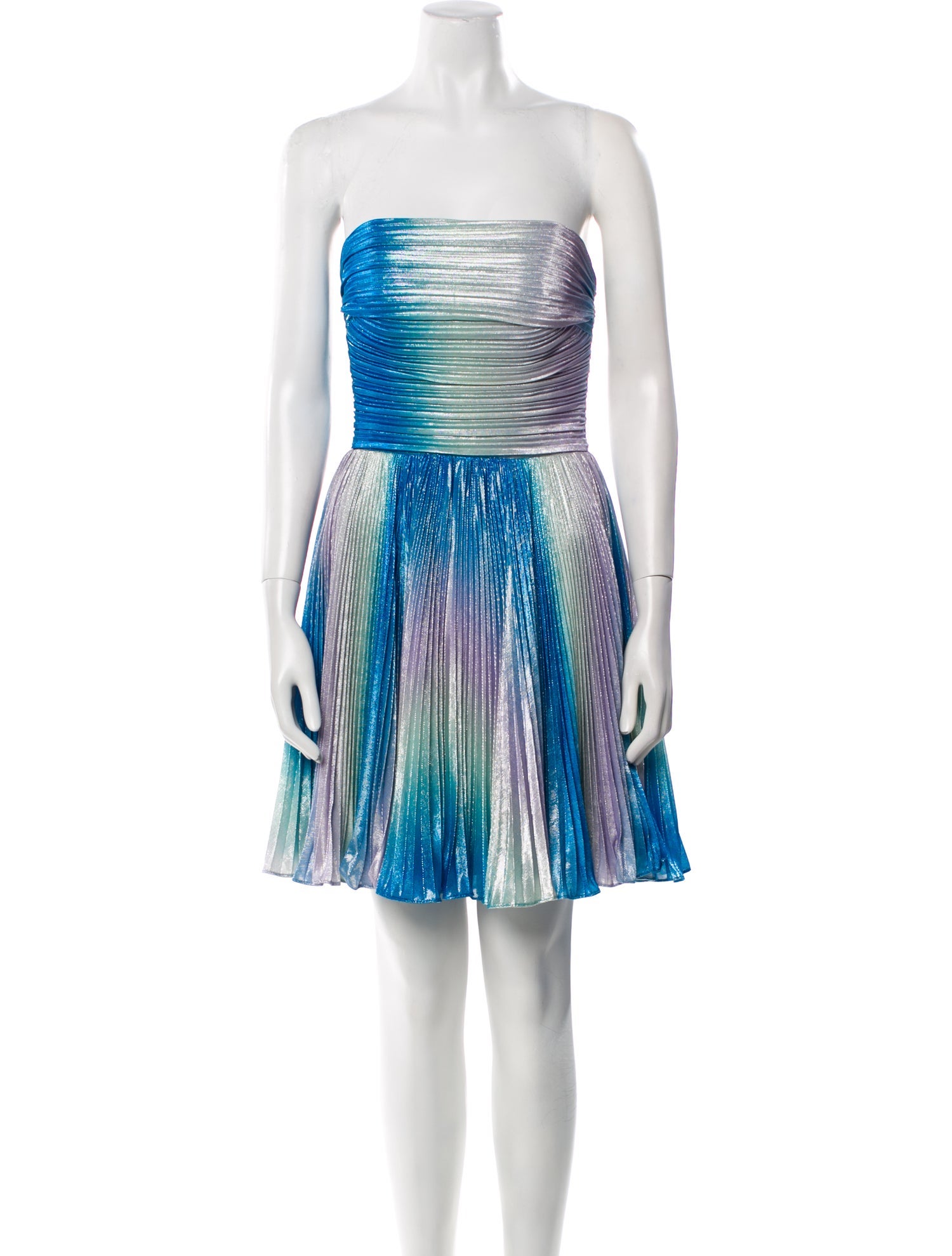 Jovani Striped Mini Dress