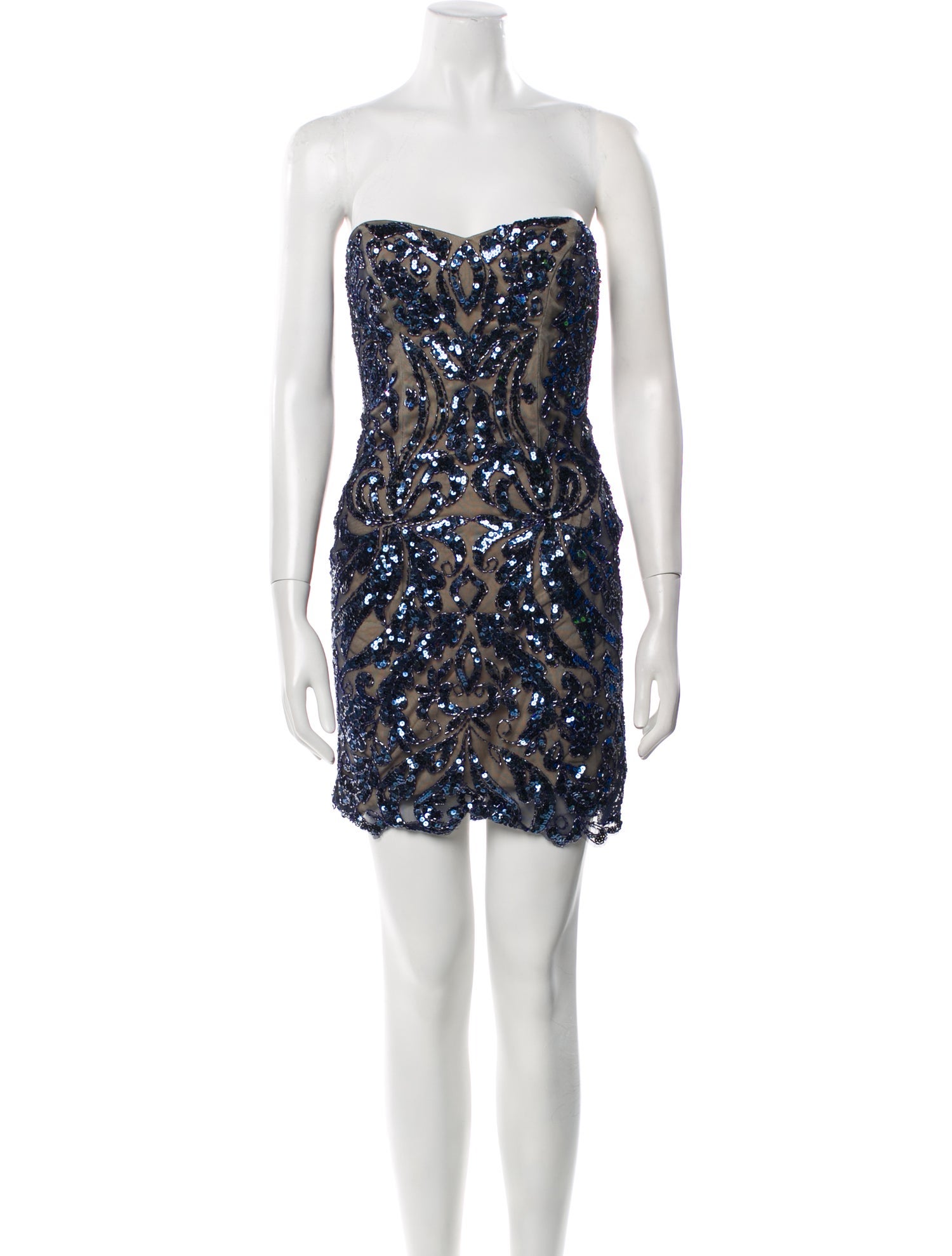 Jovani Lace Pattern Mini Dress w/ Tags