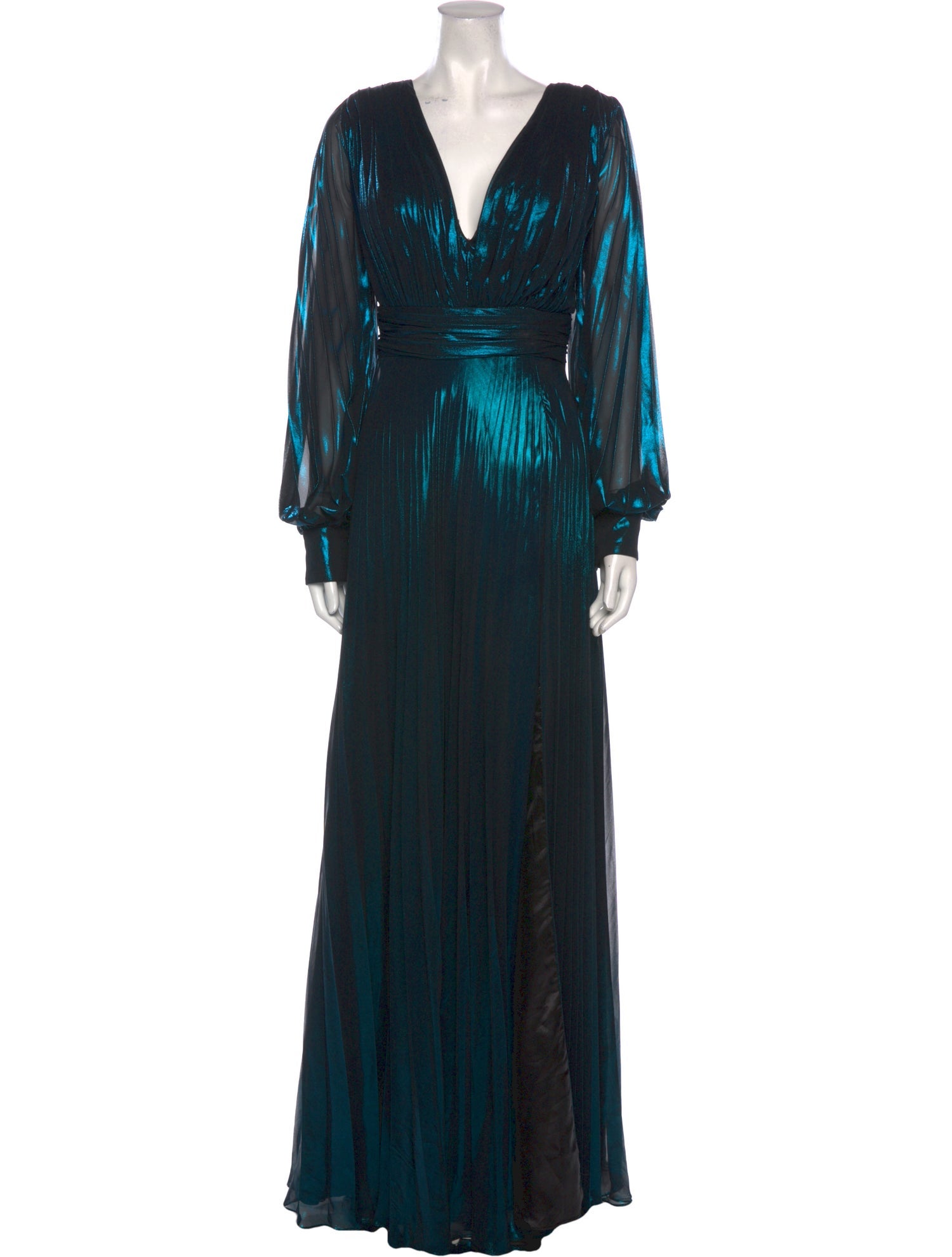 Jovani V-Neck Long Dress