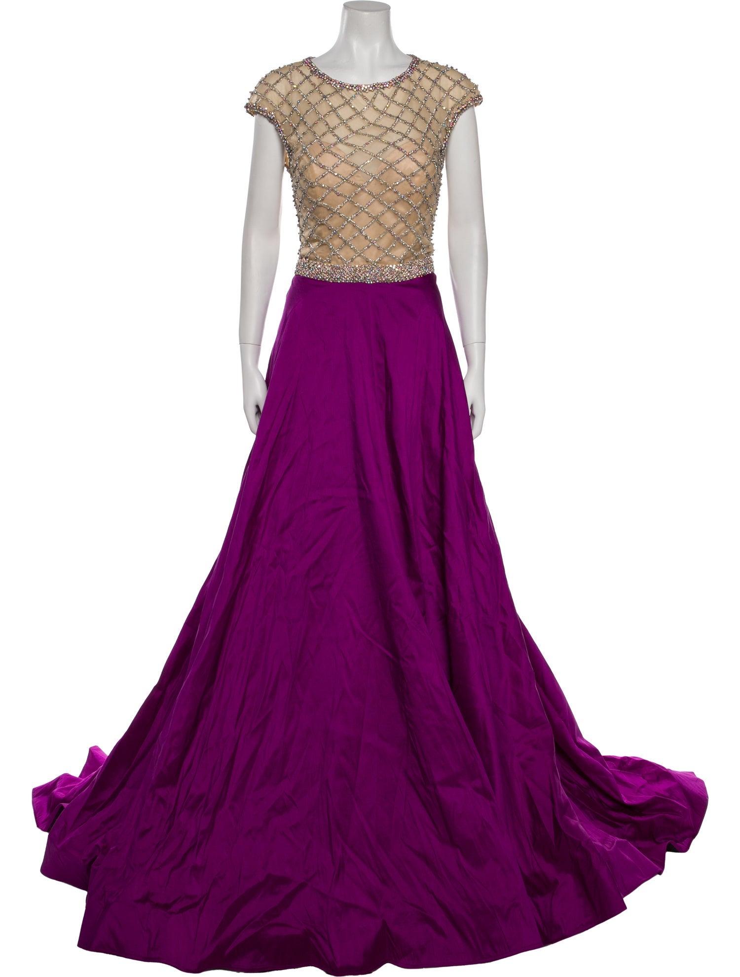 Jovani Silk Long Dress