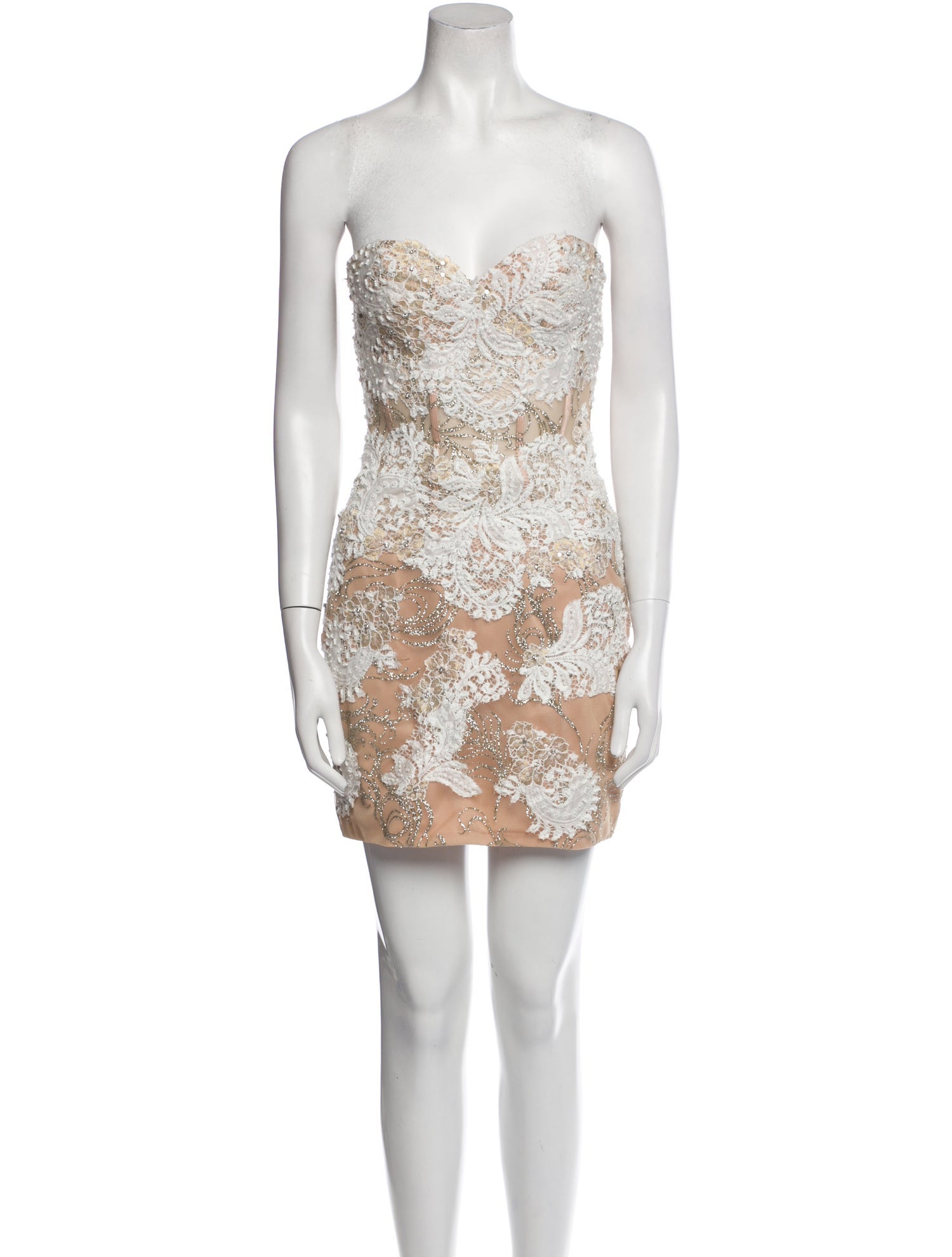 Jovani Strapless Mini Dress