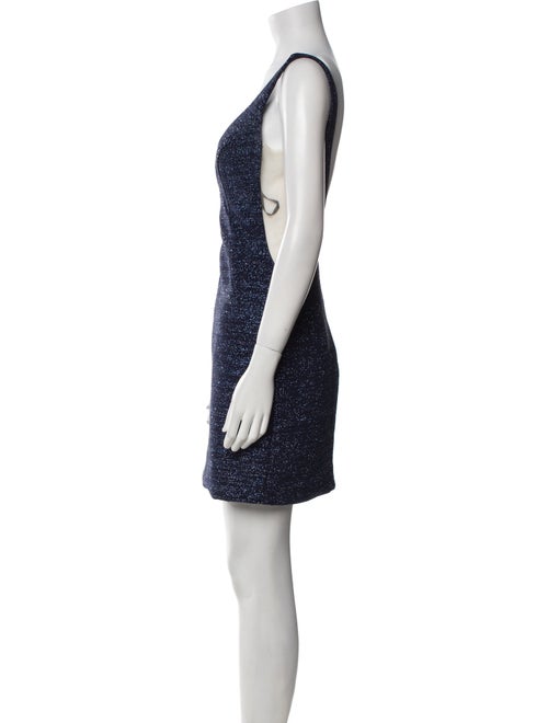 Jovani V-Neck Mini Dress