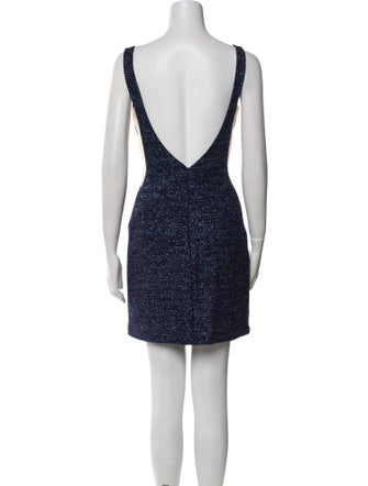 Jovani V-Neck Mini Dress