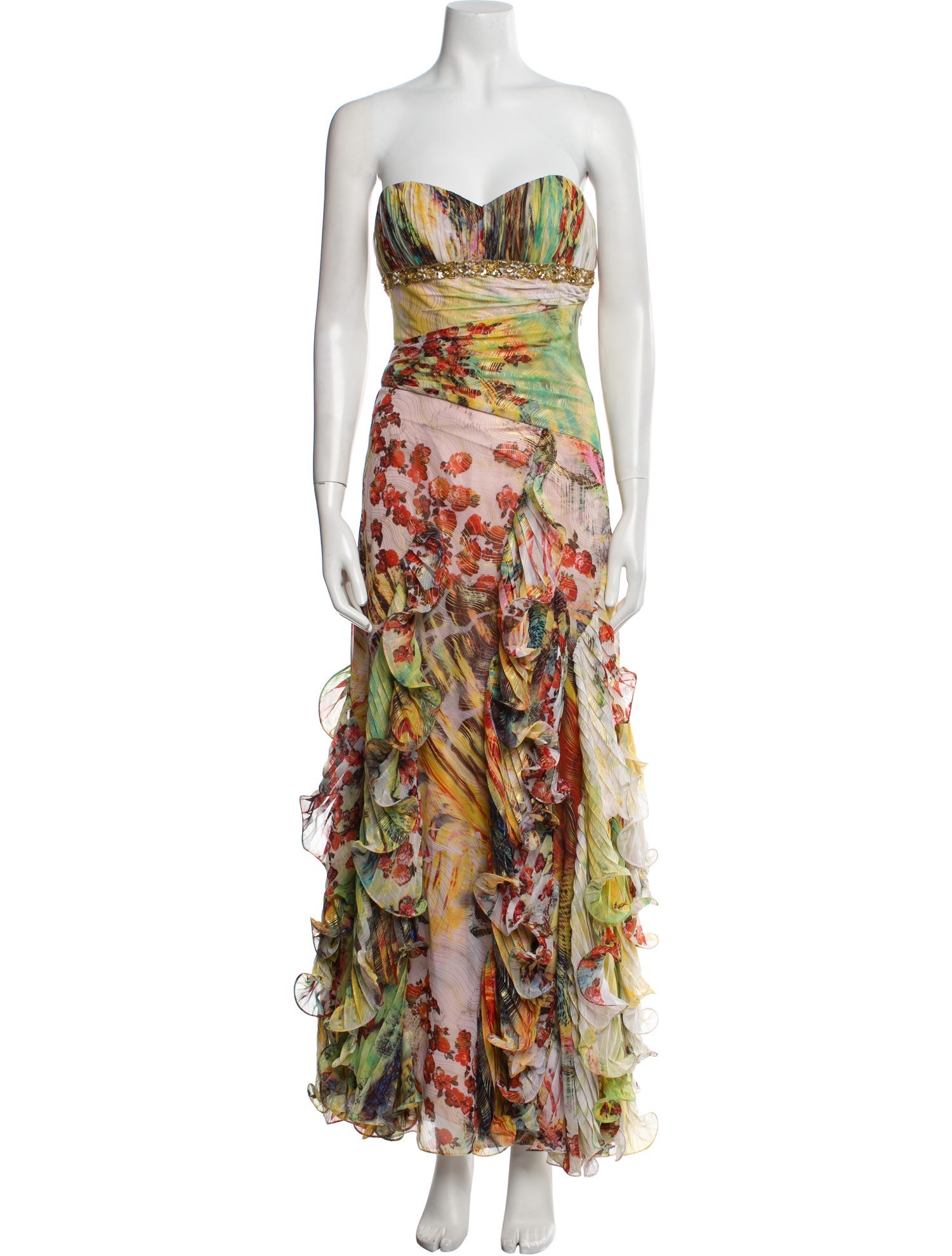 Jovani Printed Long Dress