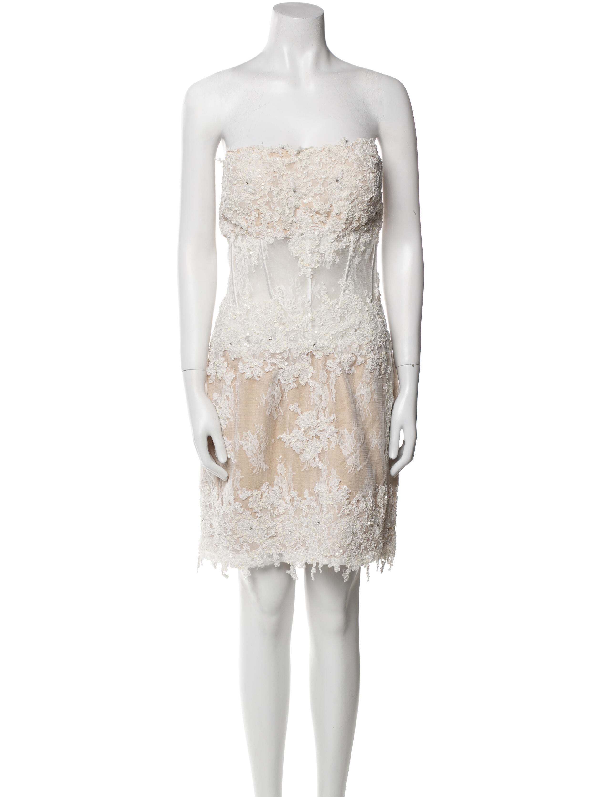 Jovani Strapless Mini Dress w/ Tags