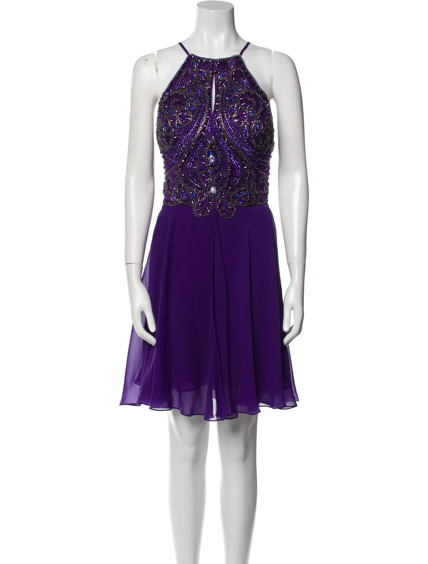 Jovani Halterneck Mini Dress w/ Tags