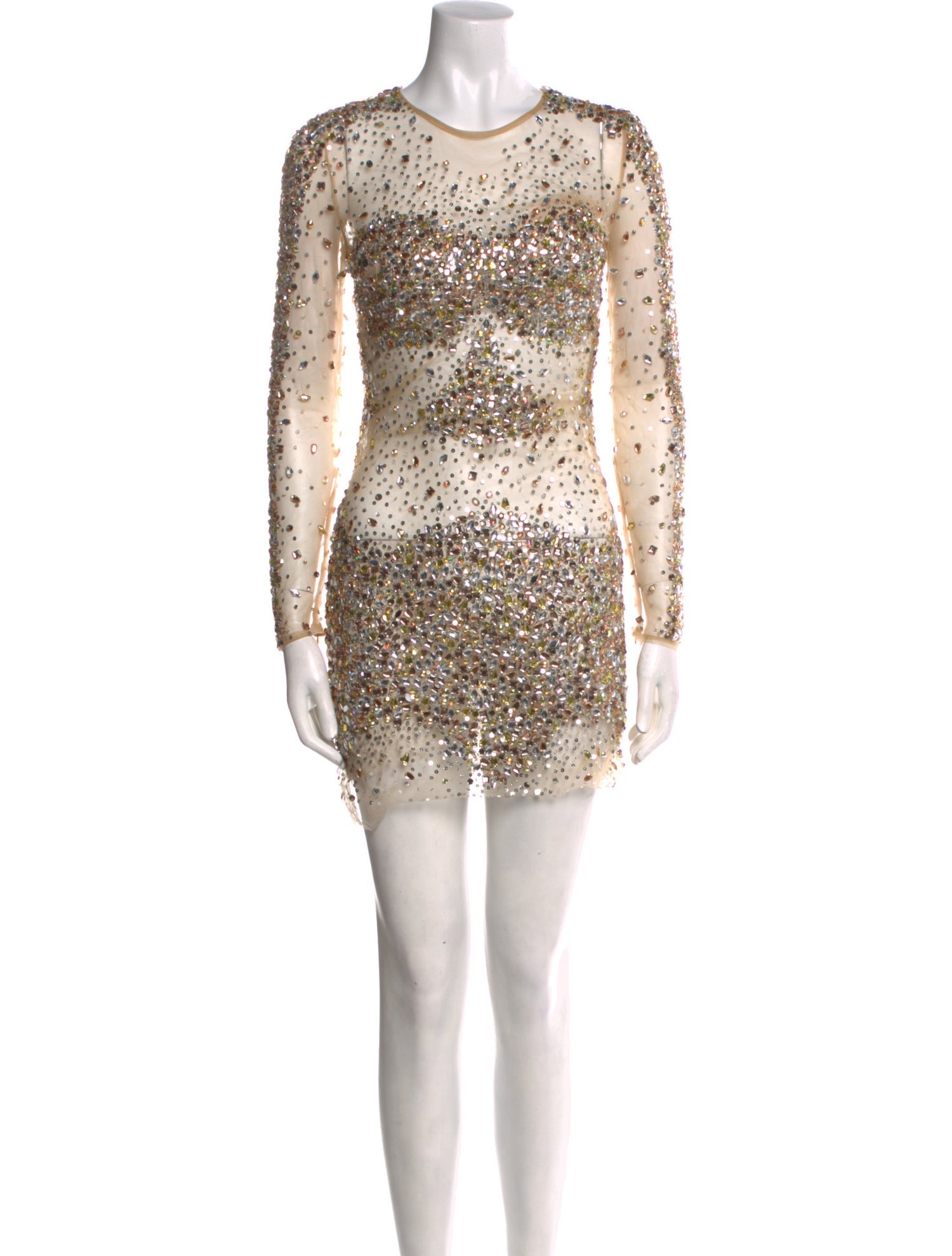 Jovani Nylon Mini Dress