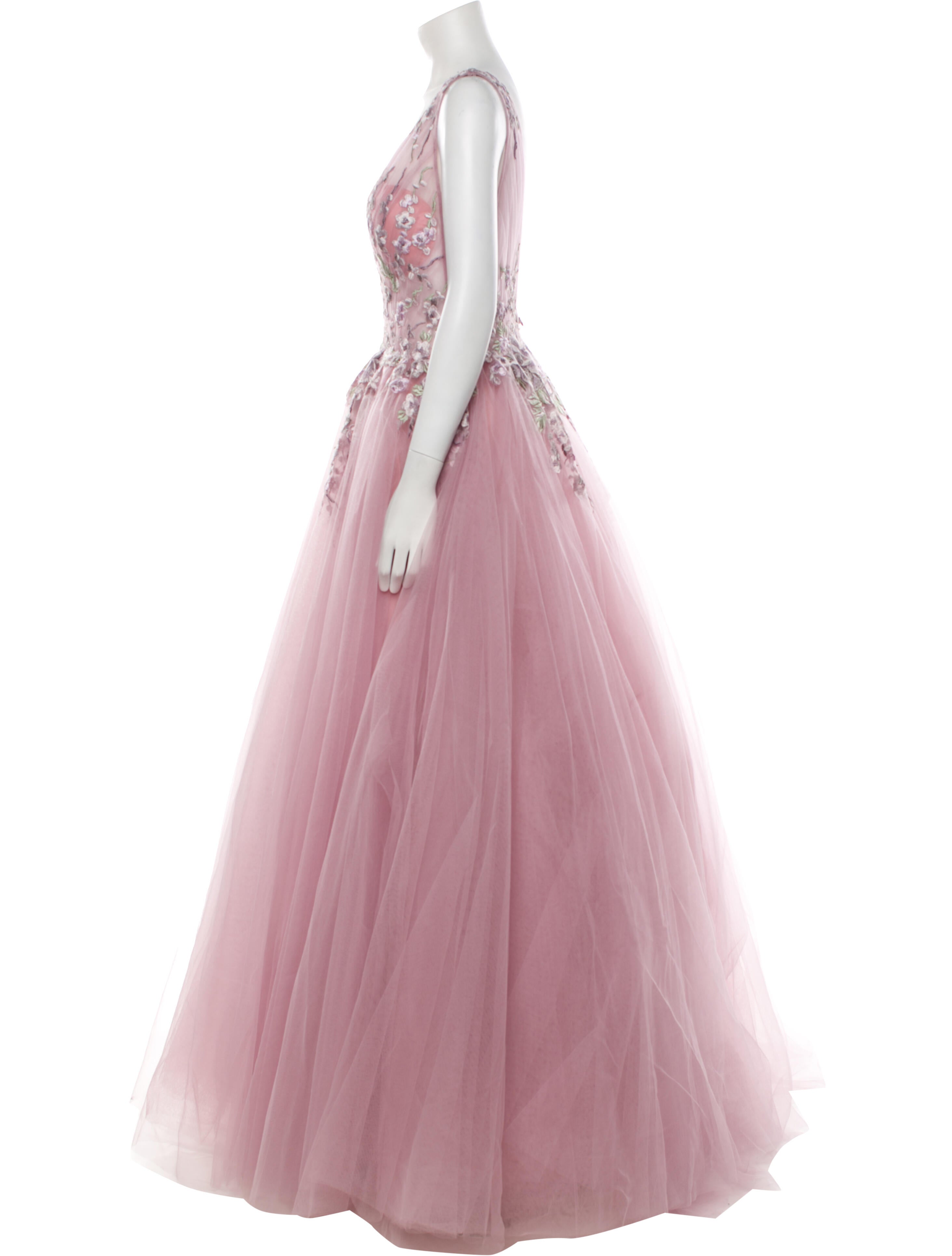 Jovani V-Neck Long Dress w/ Tags