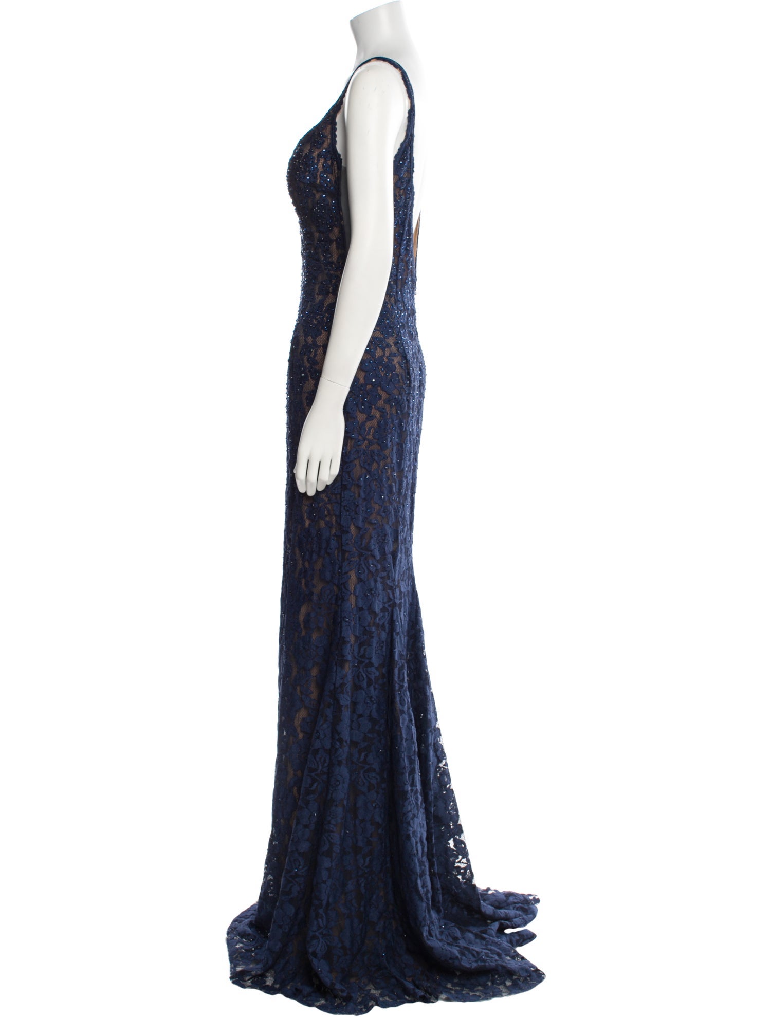 Jovani Nylon Long Dress