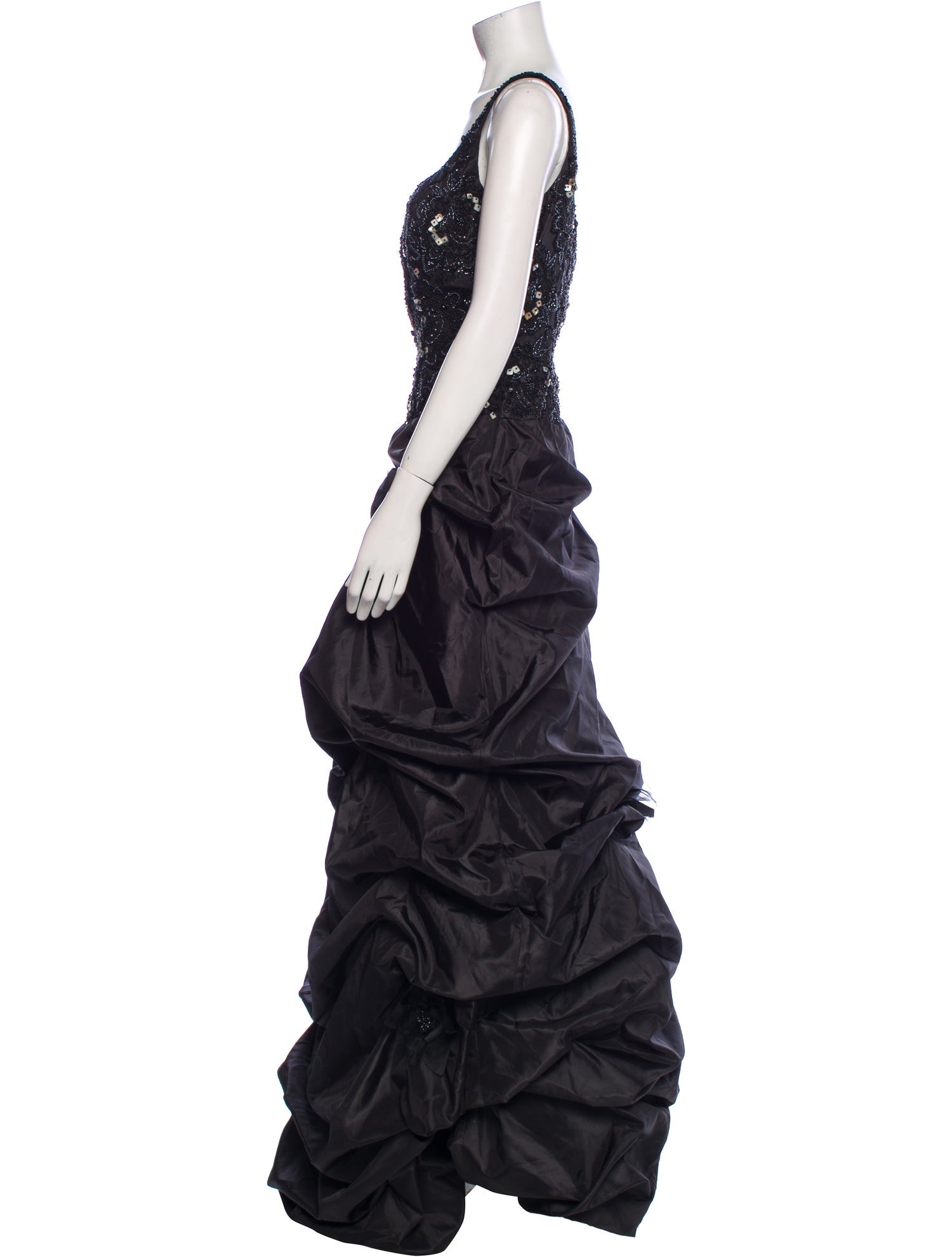 Jovani Square Neckline Long Dress