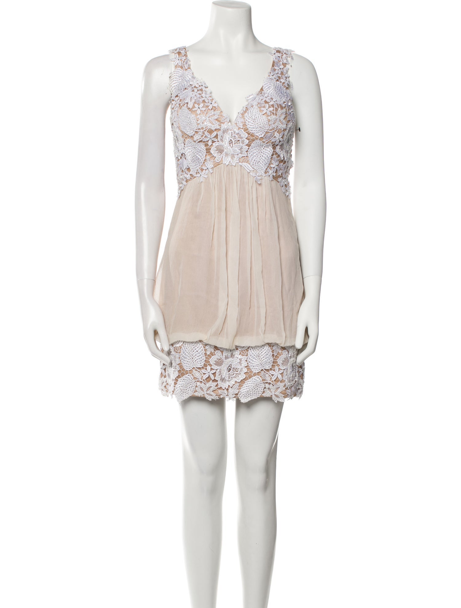 Jovani Silk Mini Dress