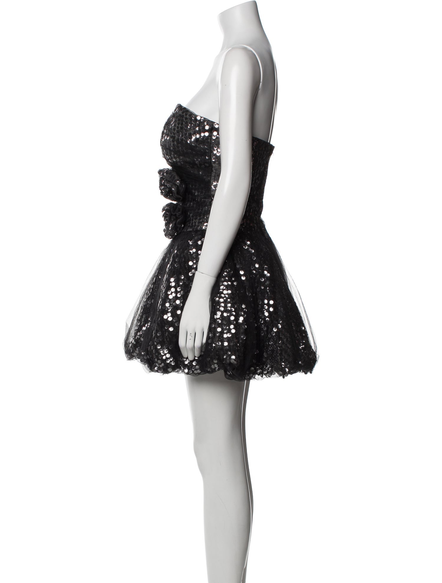 Jovani Strapless Mini Dress