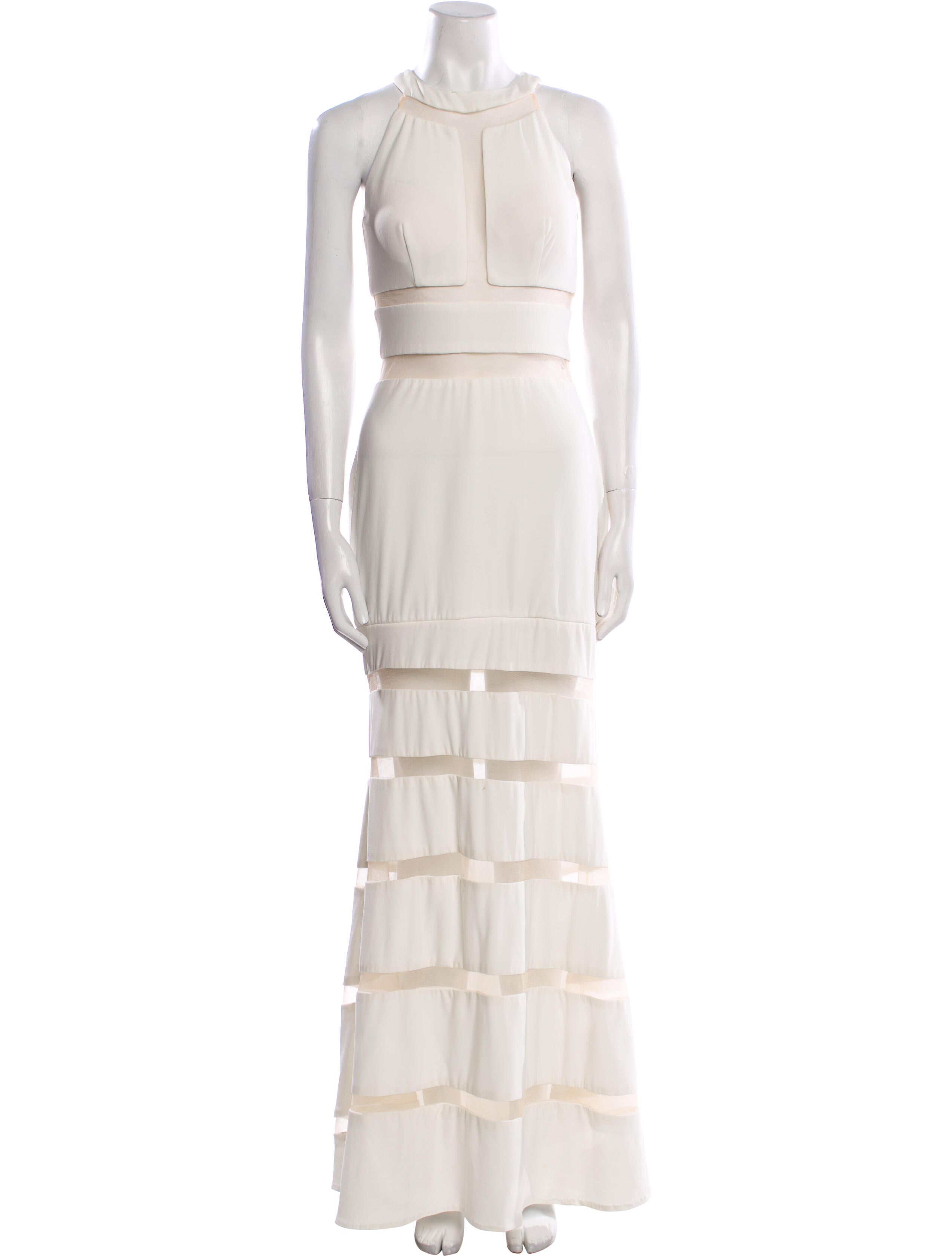 Jovani Crew Neck Long Dress