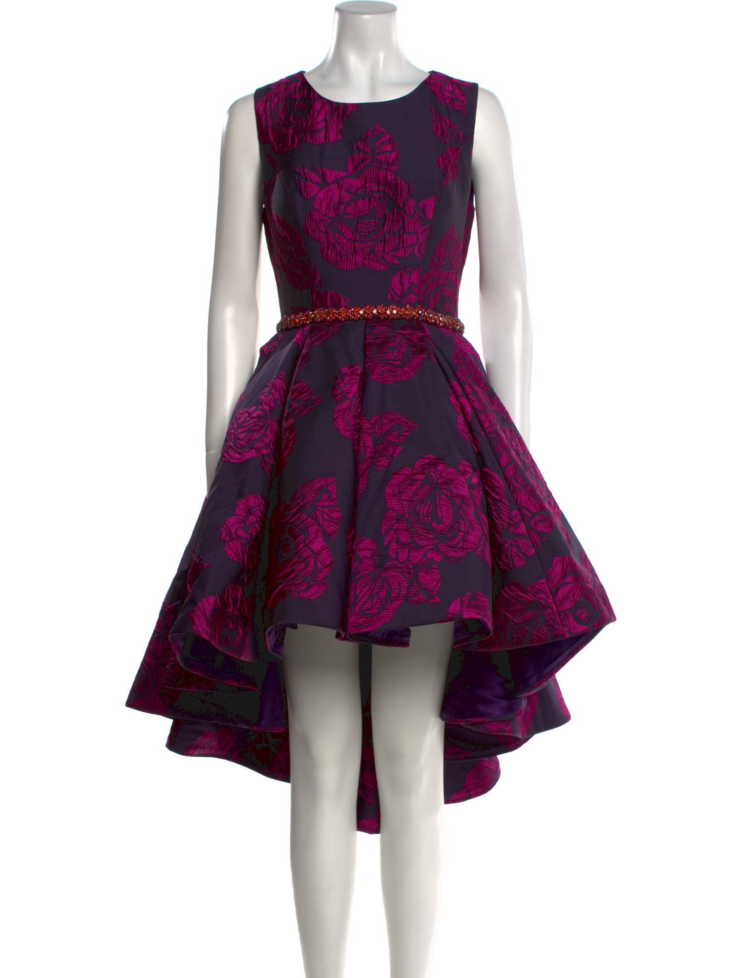 Jovani Printed Midi Length Dress