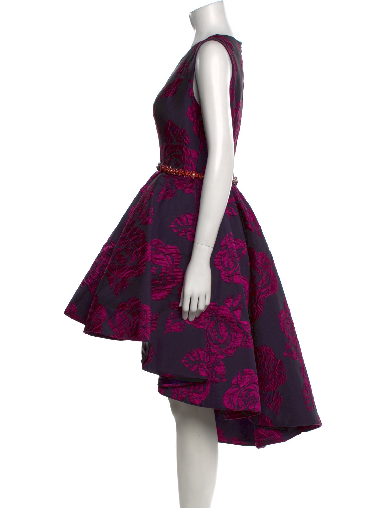 Jovani Printed Midi Length Dress