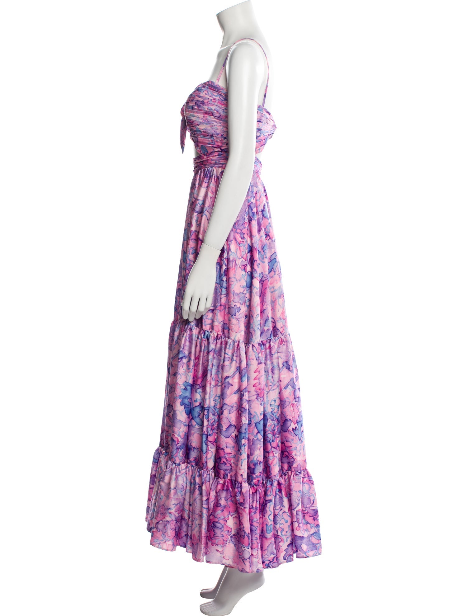 Jovani Floral Print Long Dress w/ Tags