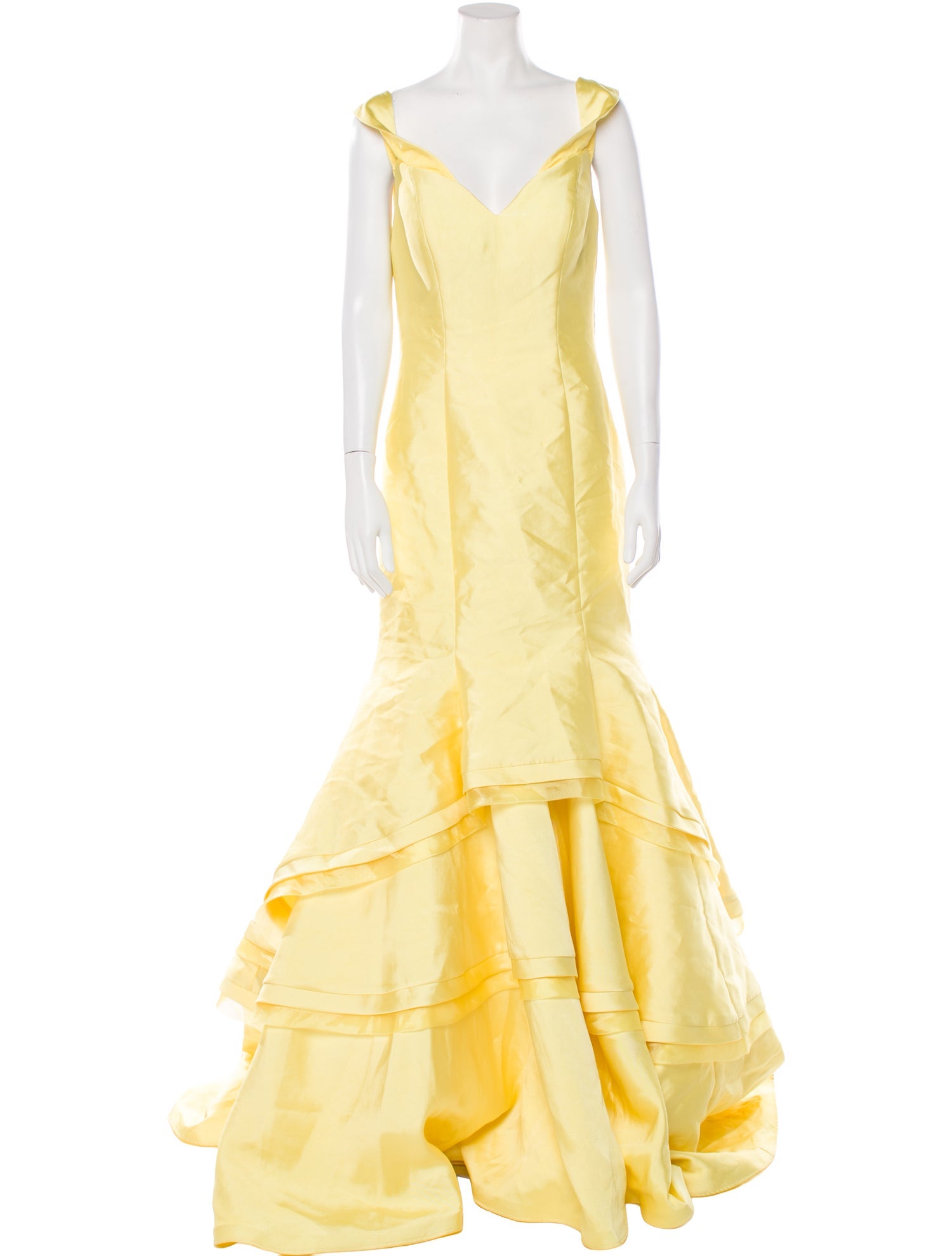 Jovani V-Neck Long Dress