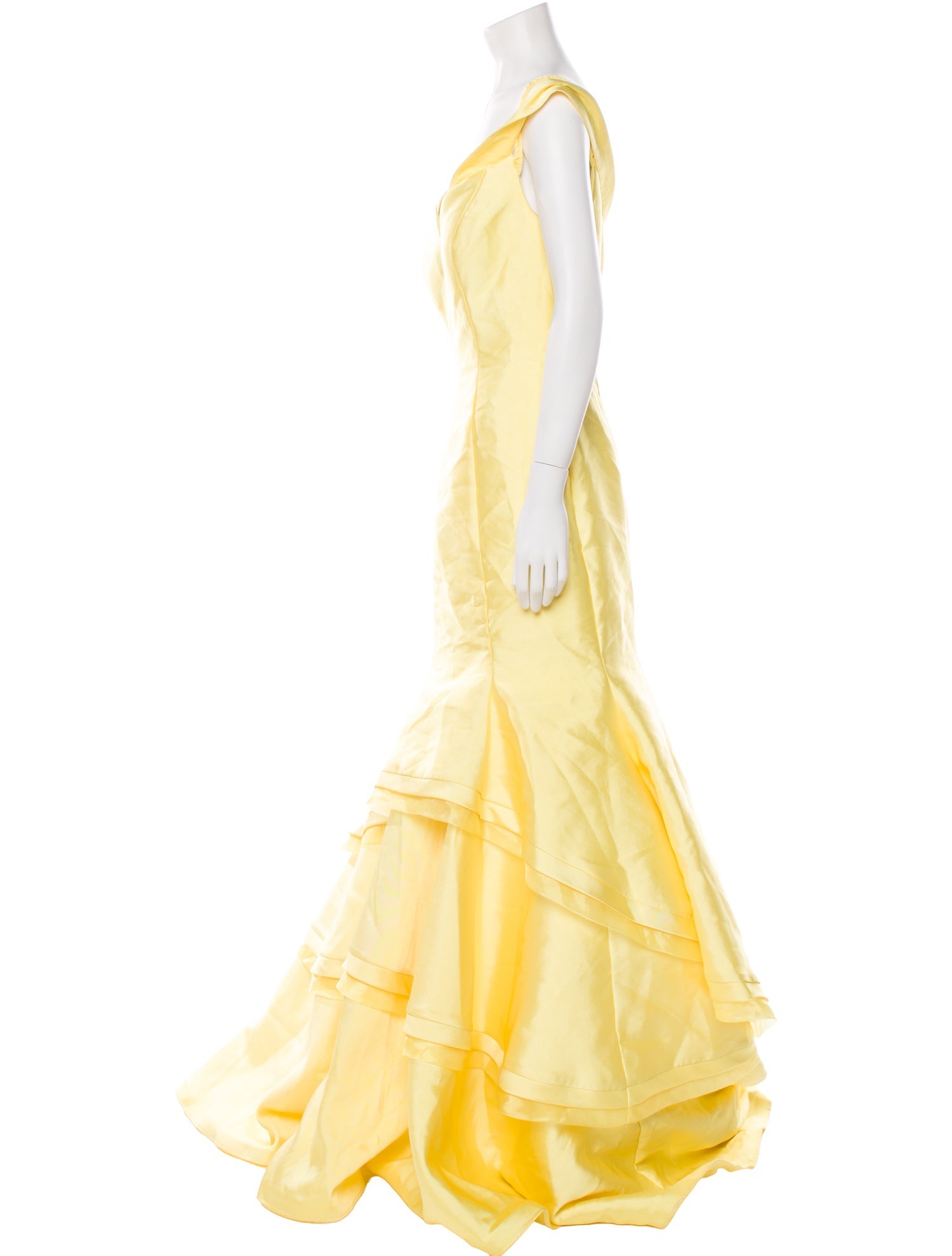 Jovani V-Neck Long Dress