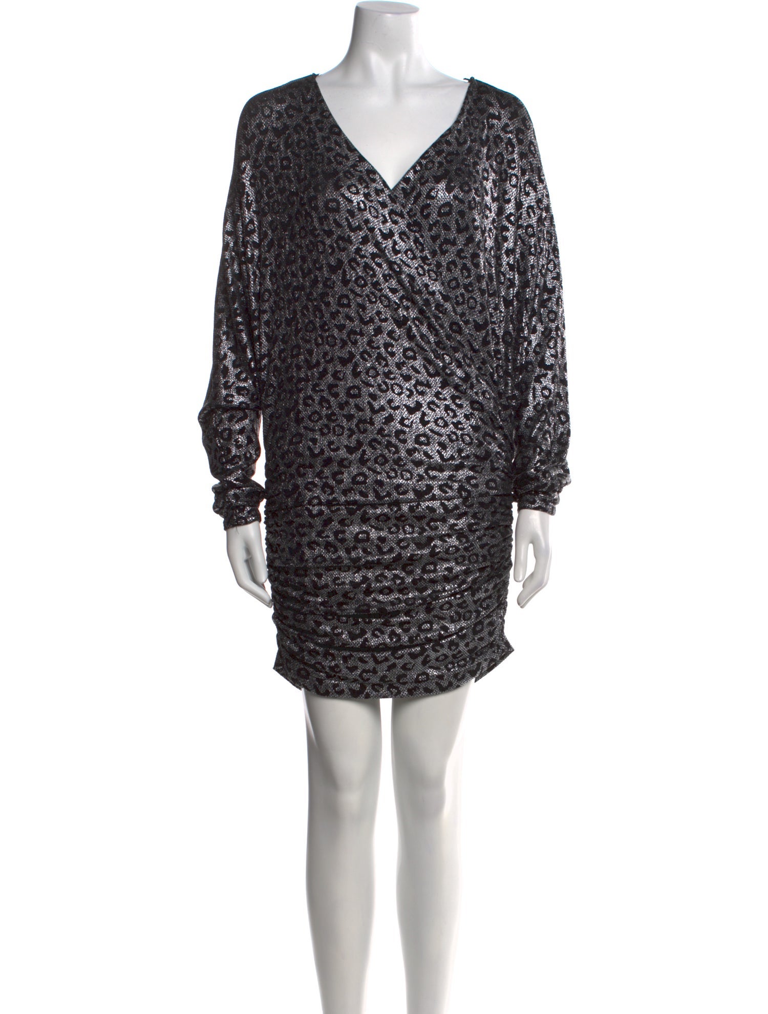 Jovani Animal Print Mini Dress