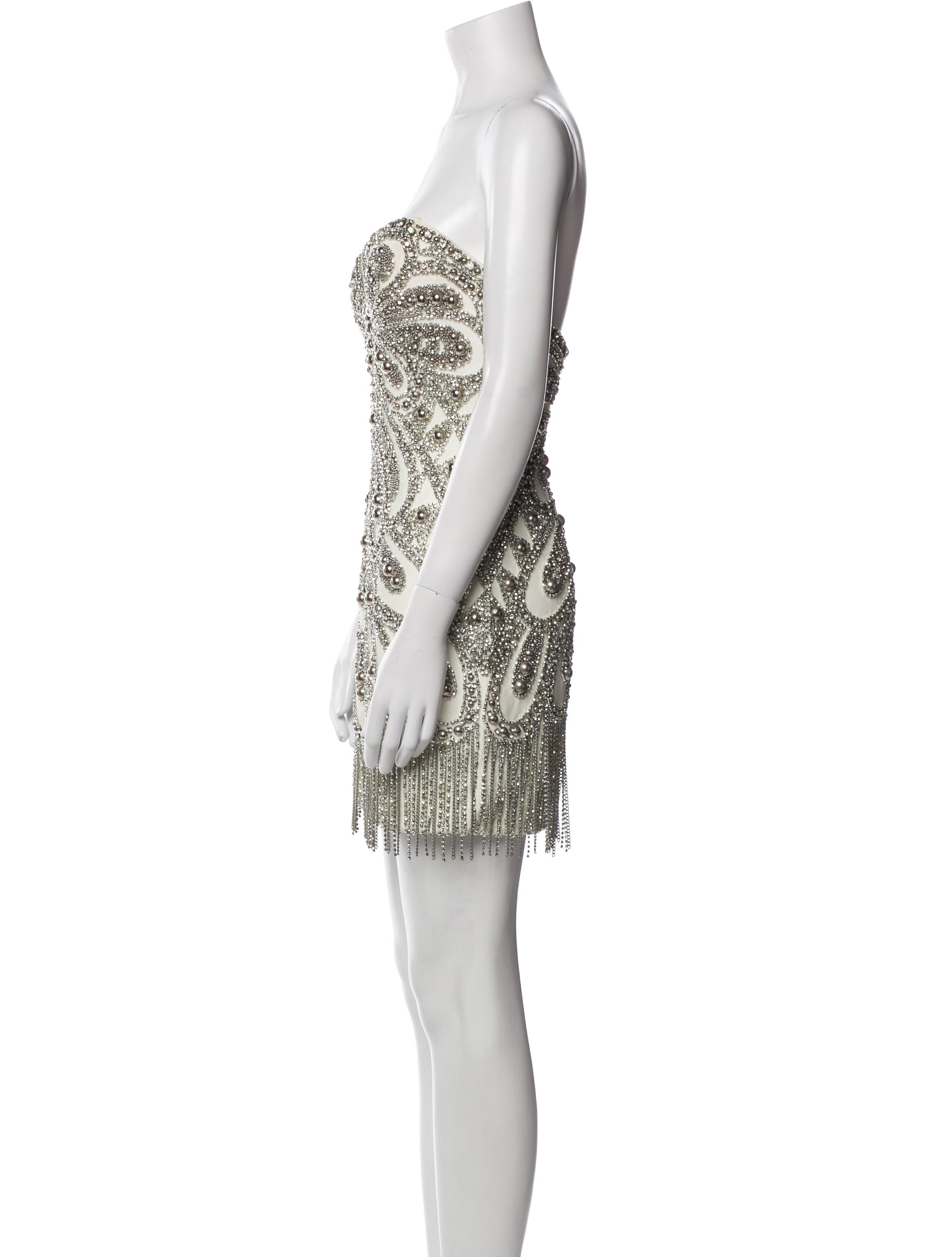 Jovani Patterned Mini Dress