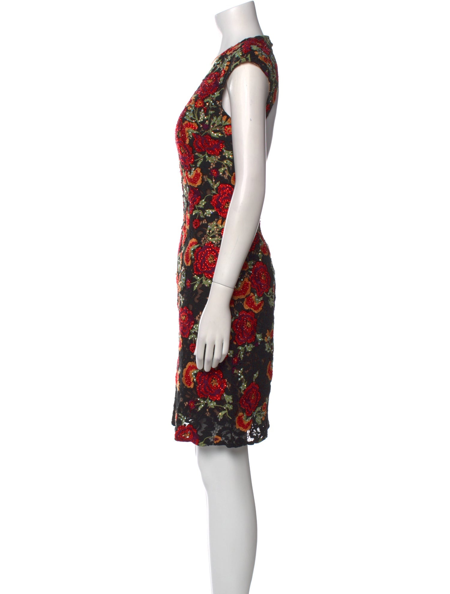 Jovani Floral Print Mini Dress w/ Tags