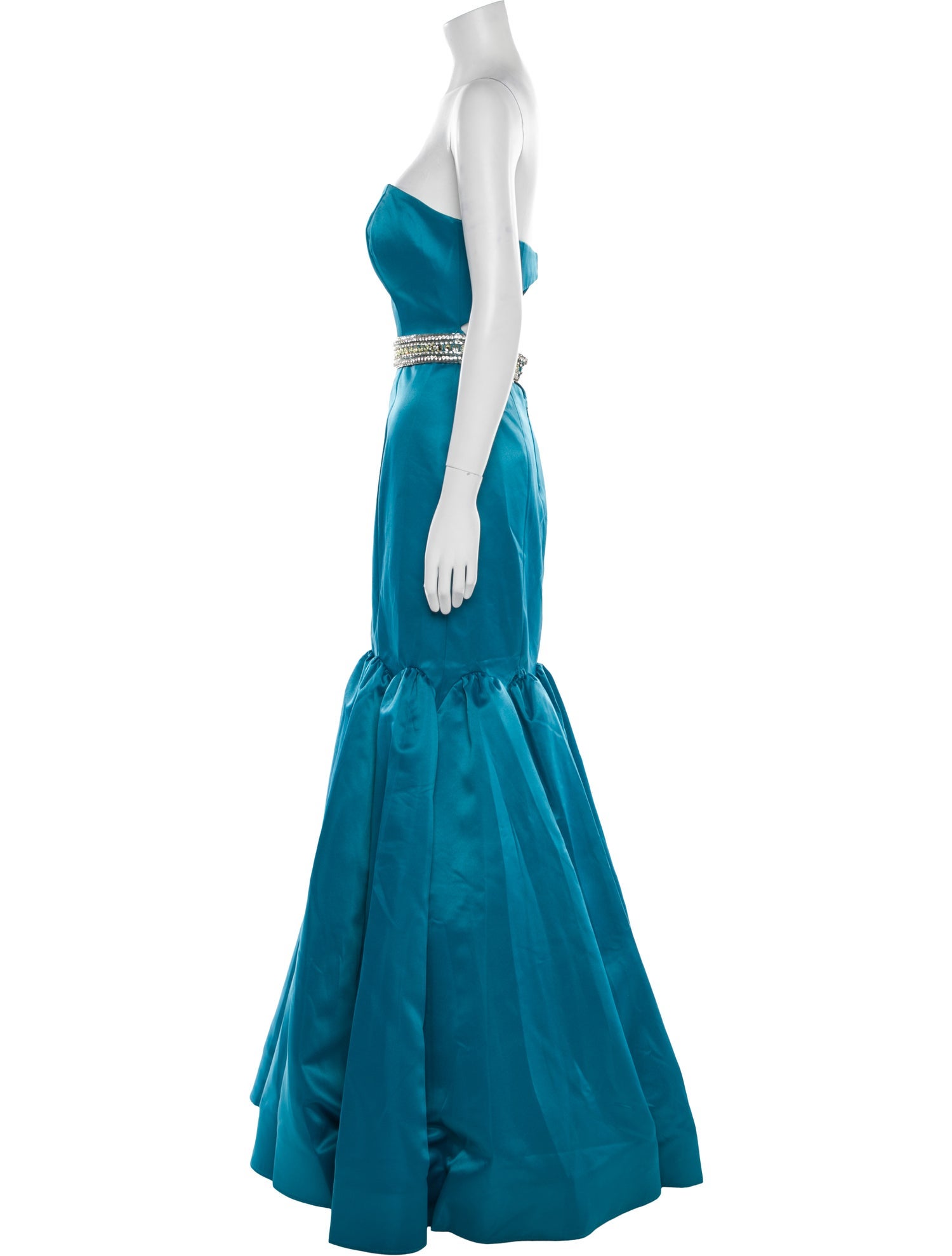 Jovani Silk Long Dress