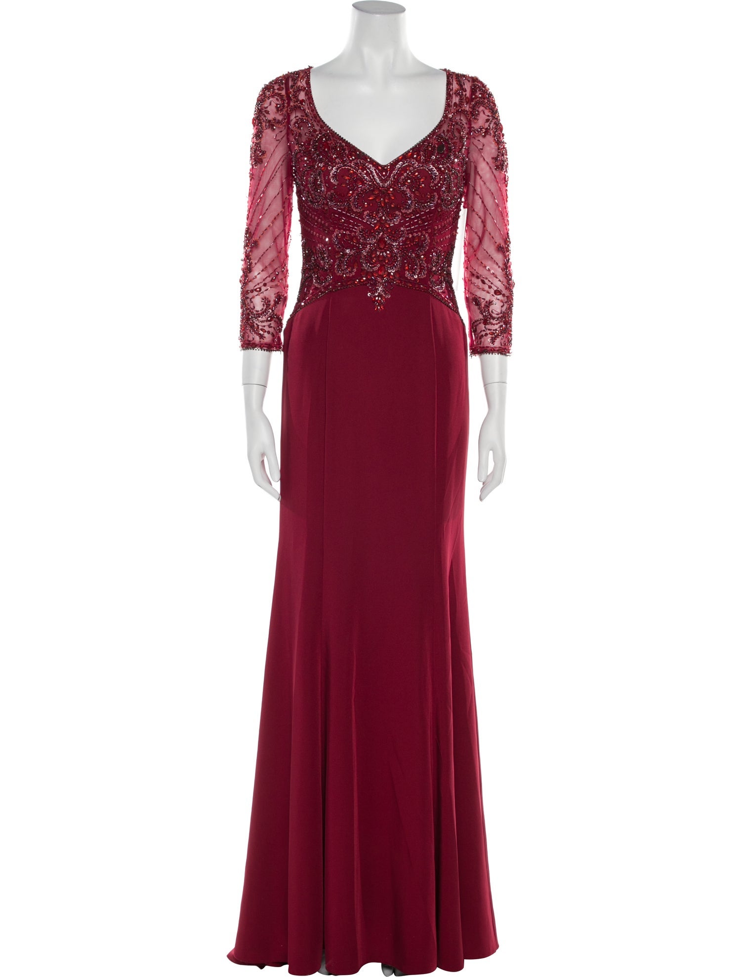 Jovani Silk Long Dress