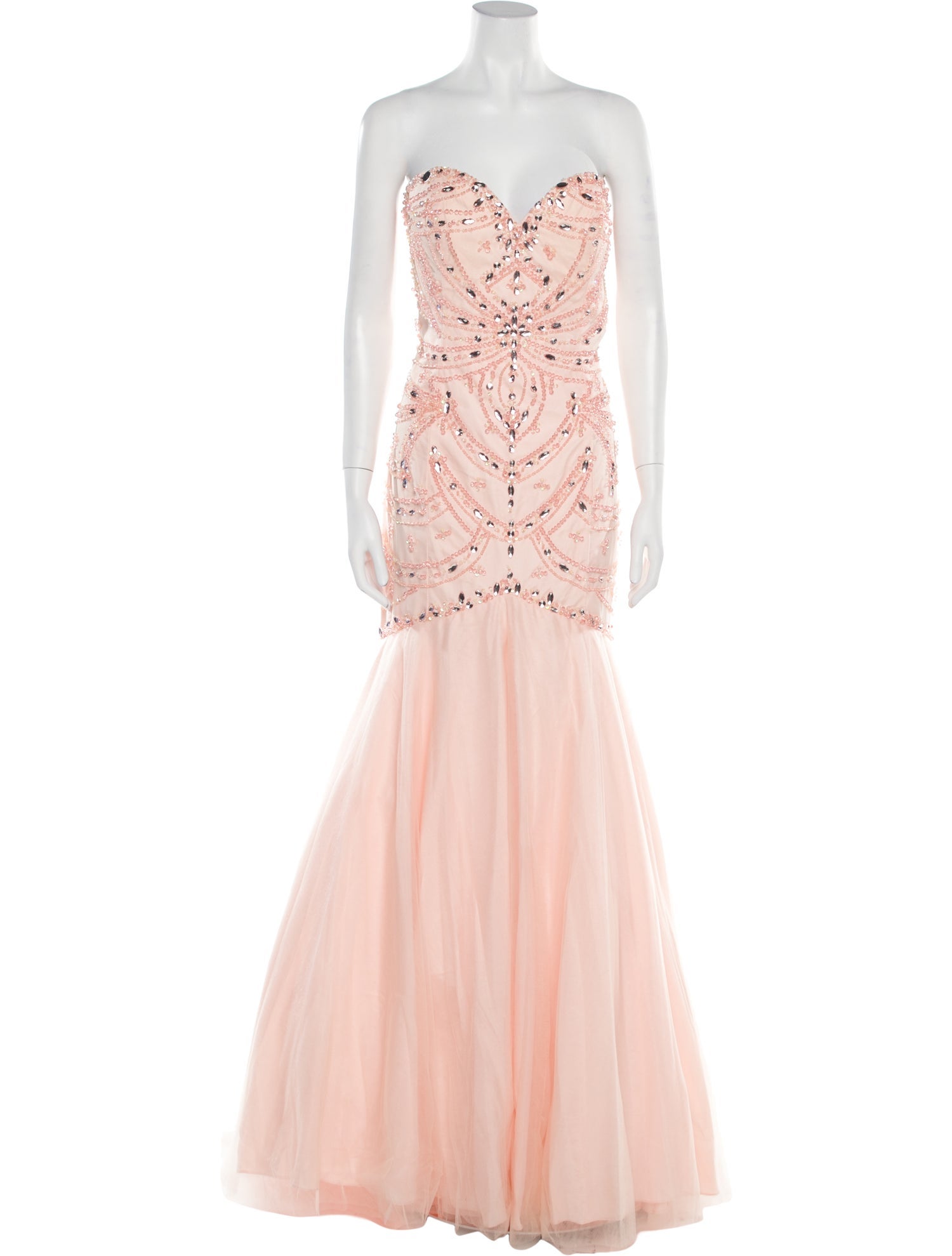 Jovani Strapless Long Dress w/ Tags