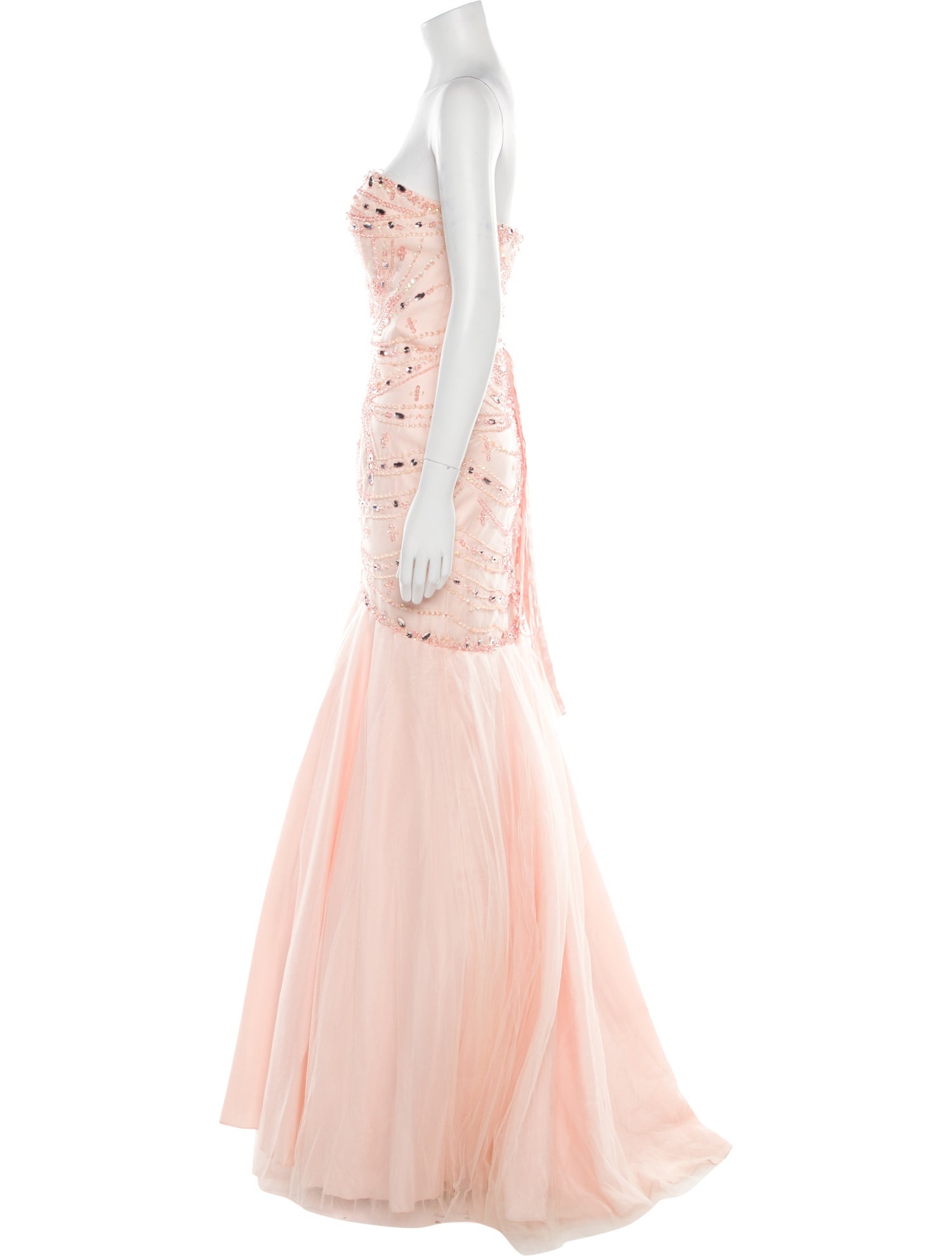 Jovani Strapless Long Dress w/ Tags