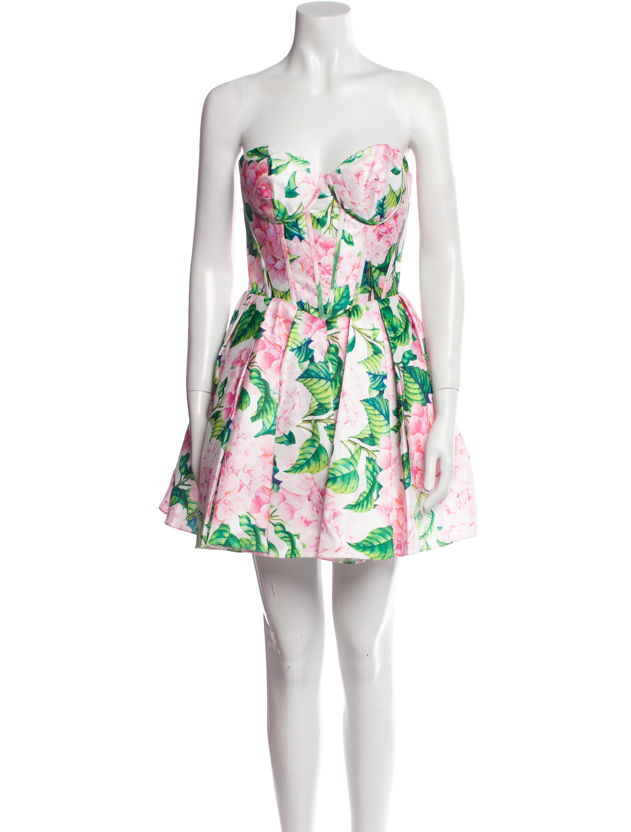 Jovani Floral Print Mini Dress w/ Tags