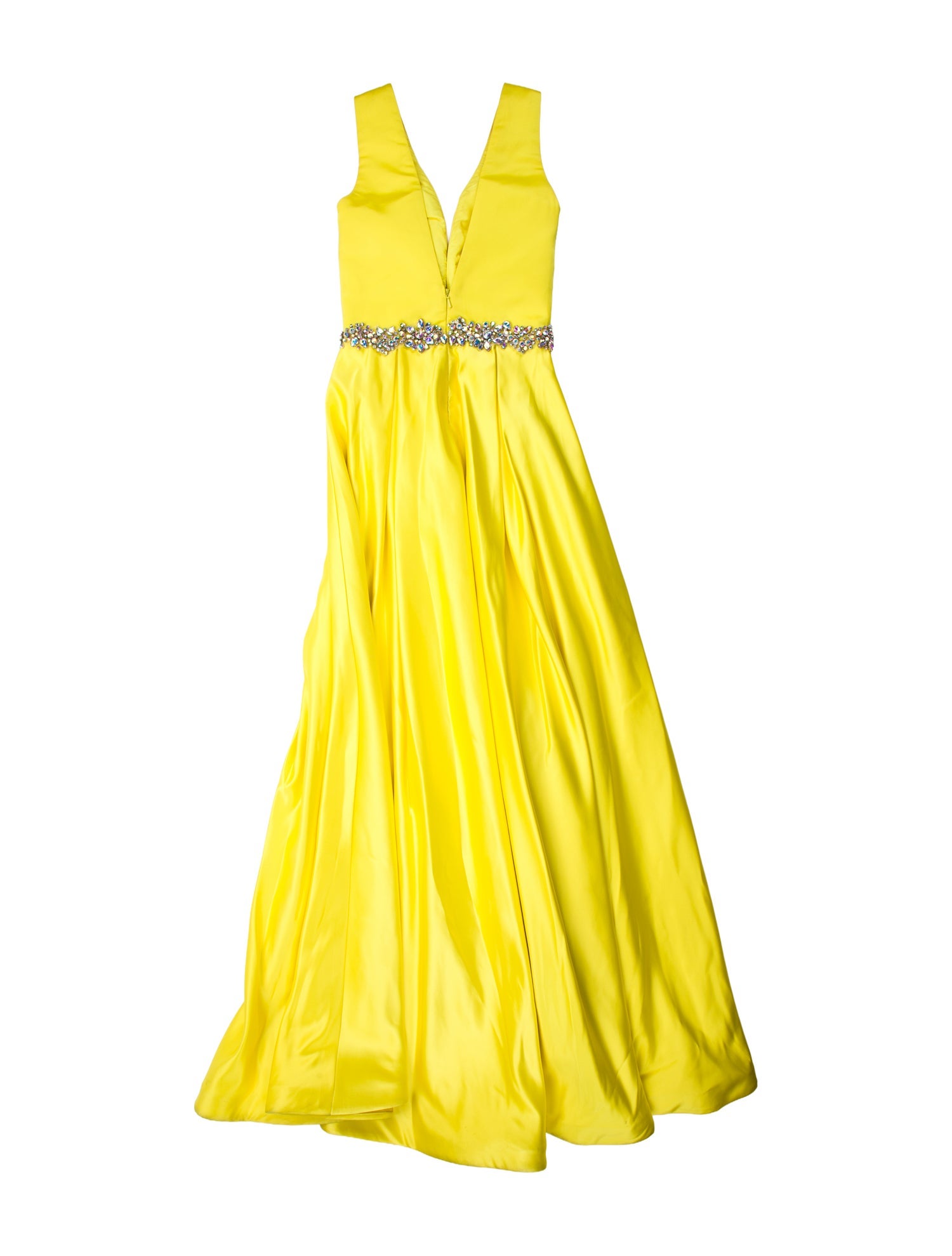 Jovani V-Neck Long Dress