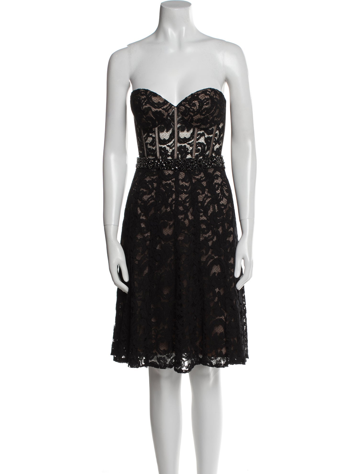 Jovani Strapless Mini Dress