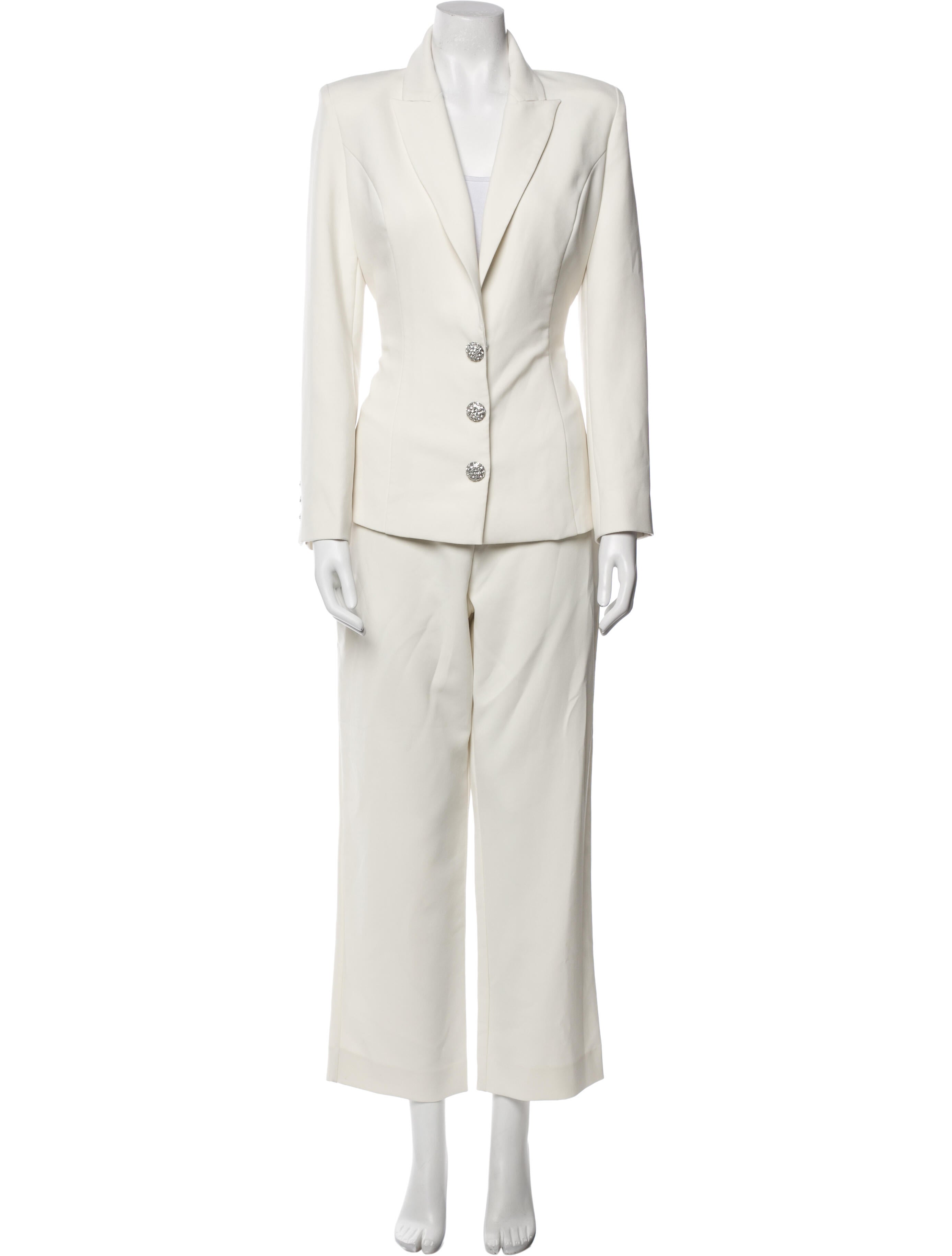 Jovani Crystal Embellishments Pantsuit