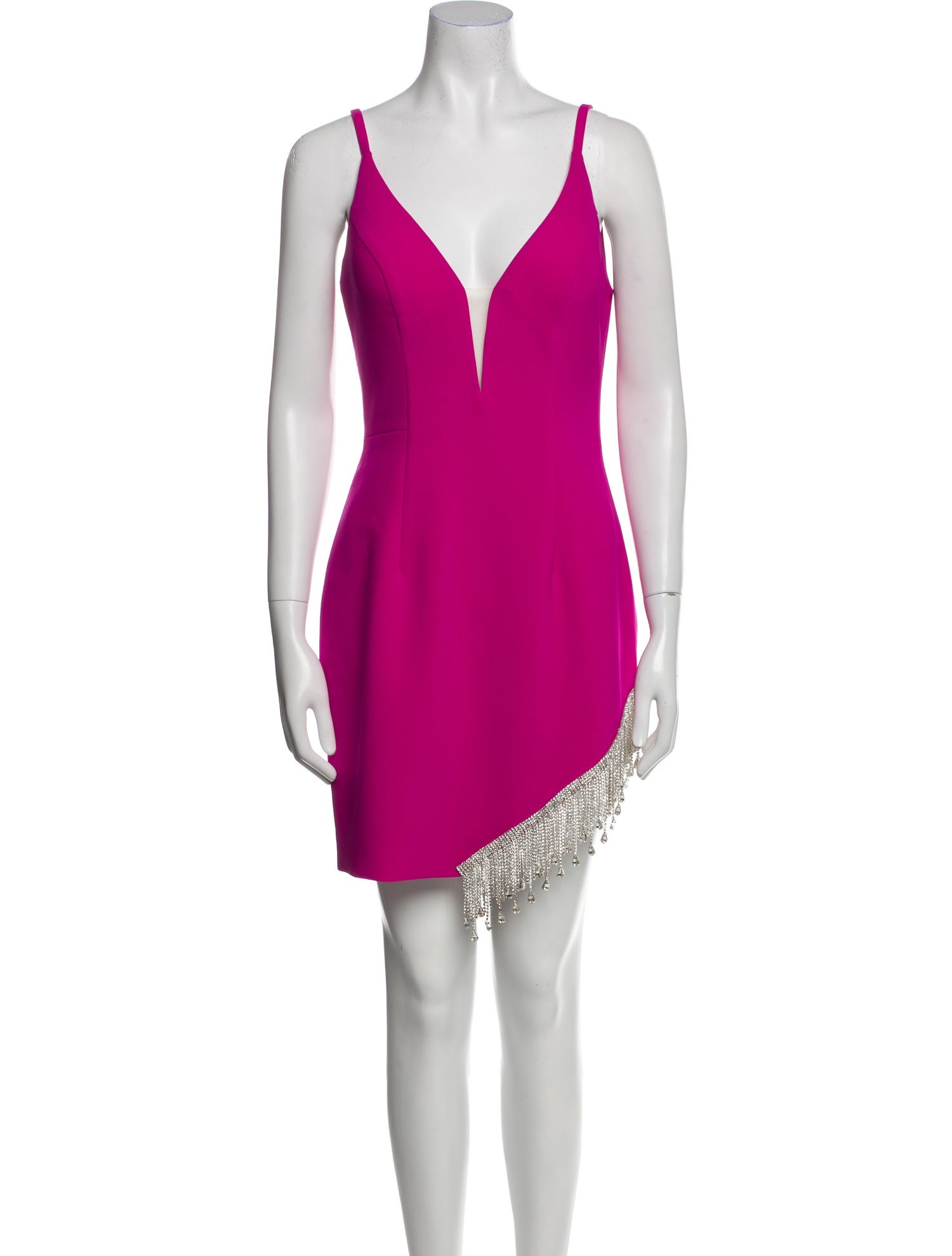 Jovani V-Neck Mini Dress