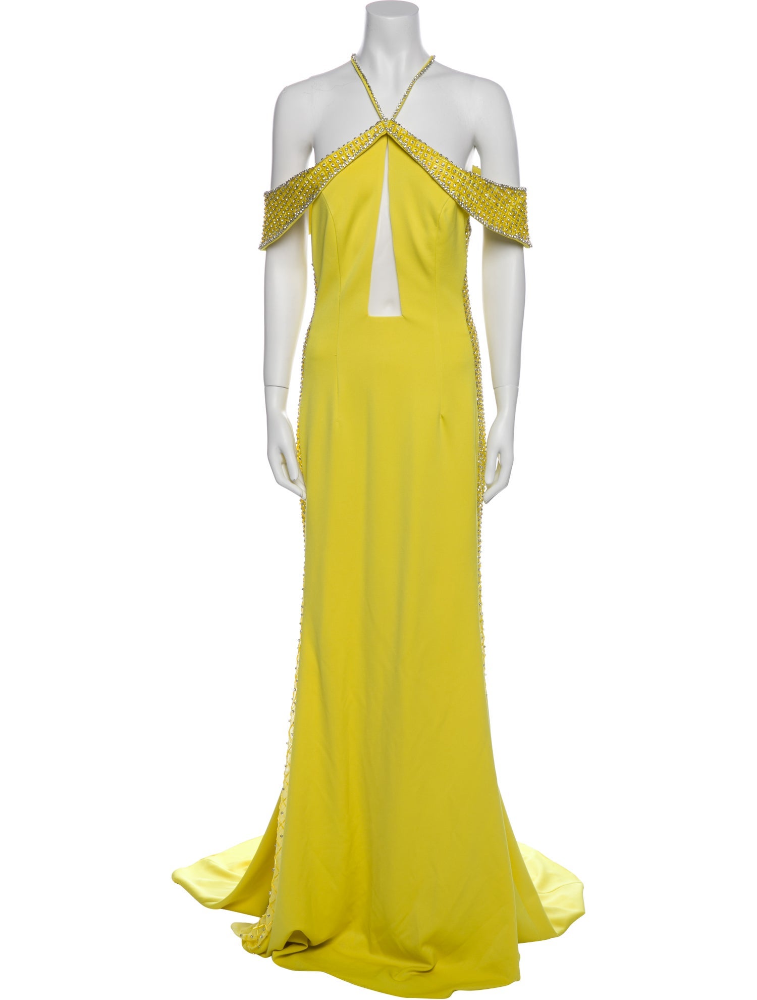 Jovani Halterneck Long Dress