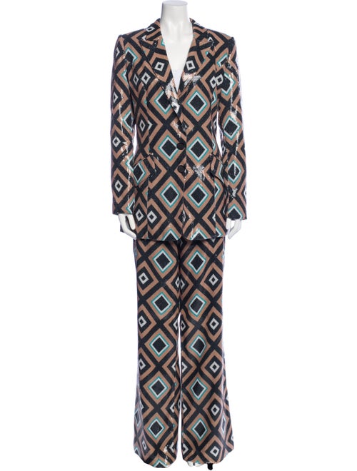 Jovani Printed Pant Set