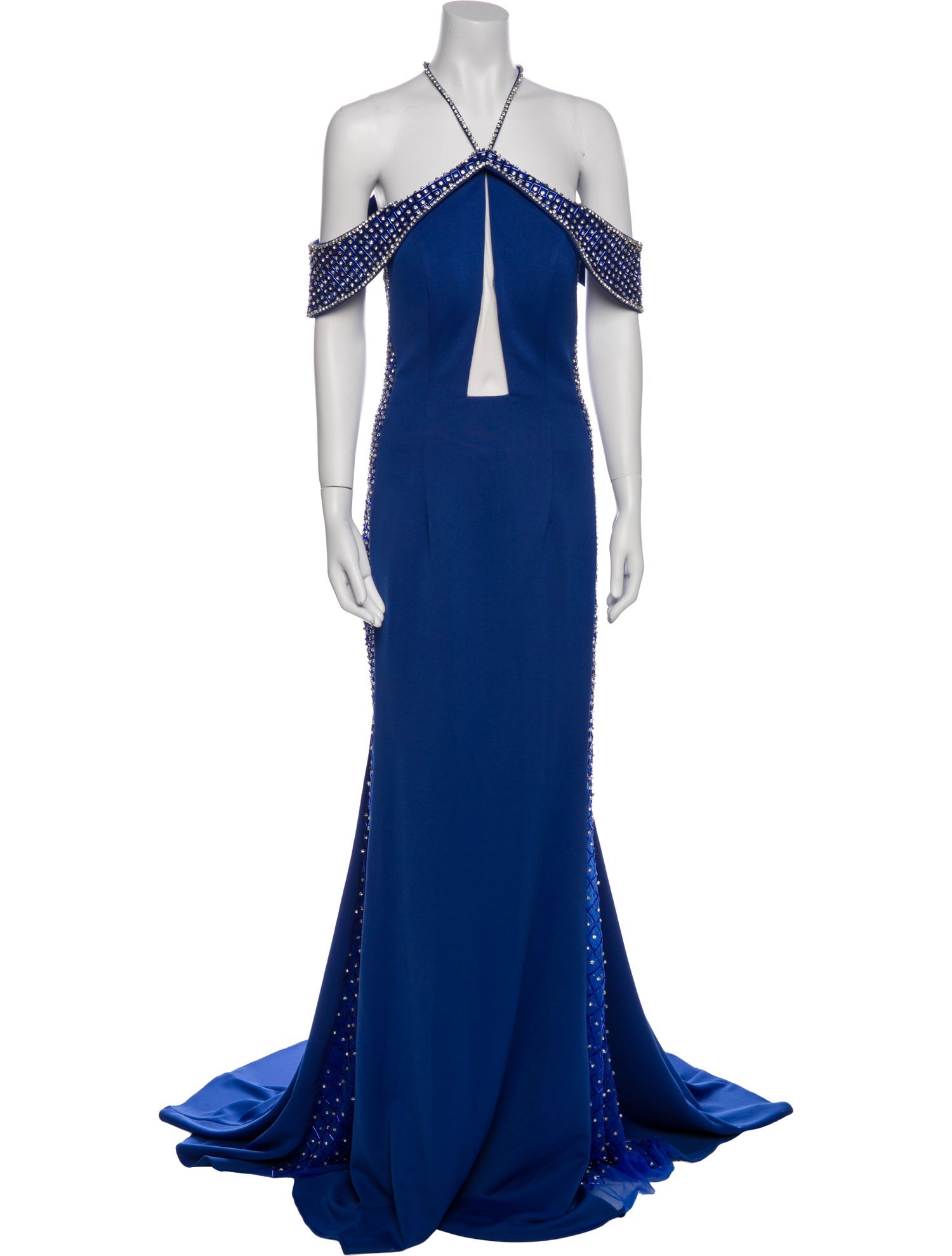 Jovani Halterneck Long Dress