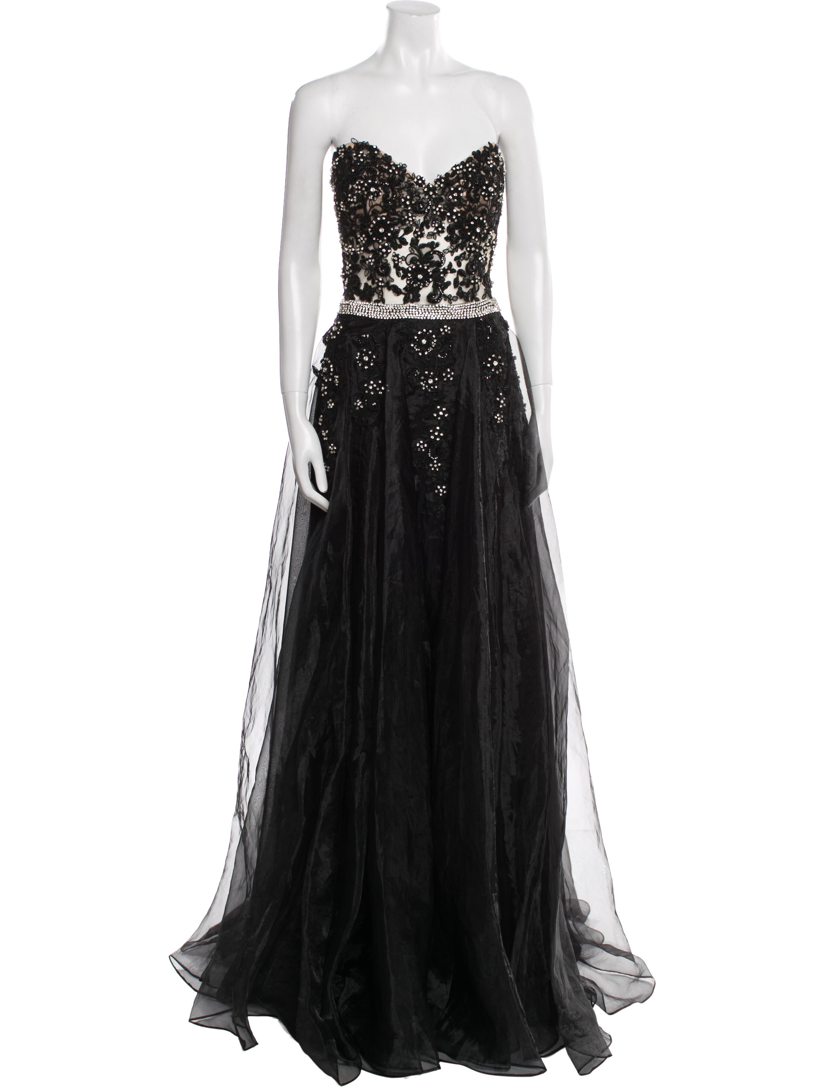 Jovani Strapless Long Dress w/ Tags
